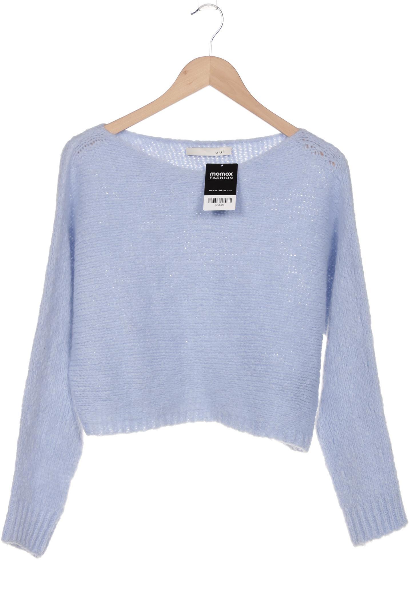 

Oui Damen Pullover, hellblau, Gr. 36
