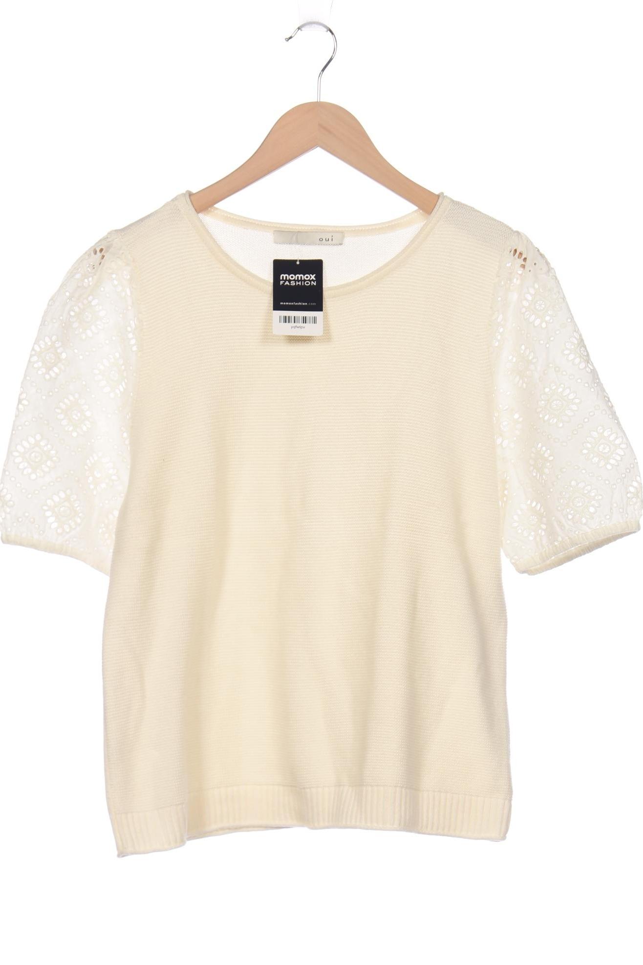 

Oui Damen Pullover, cremeweiß, Gr. 44