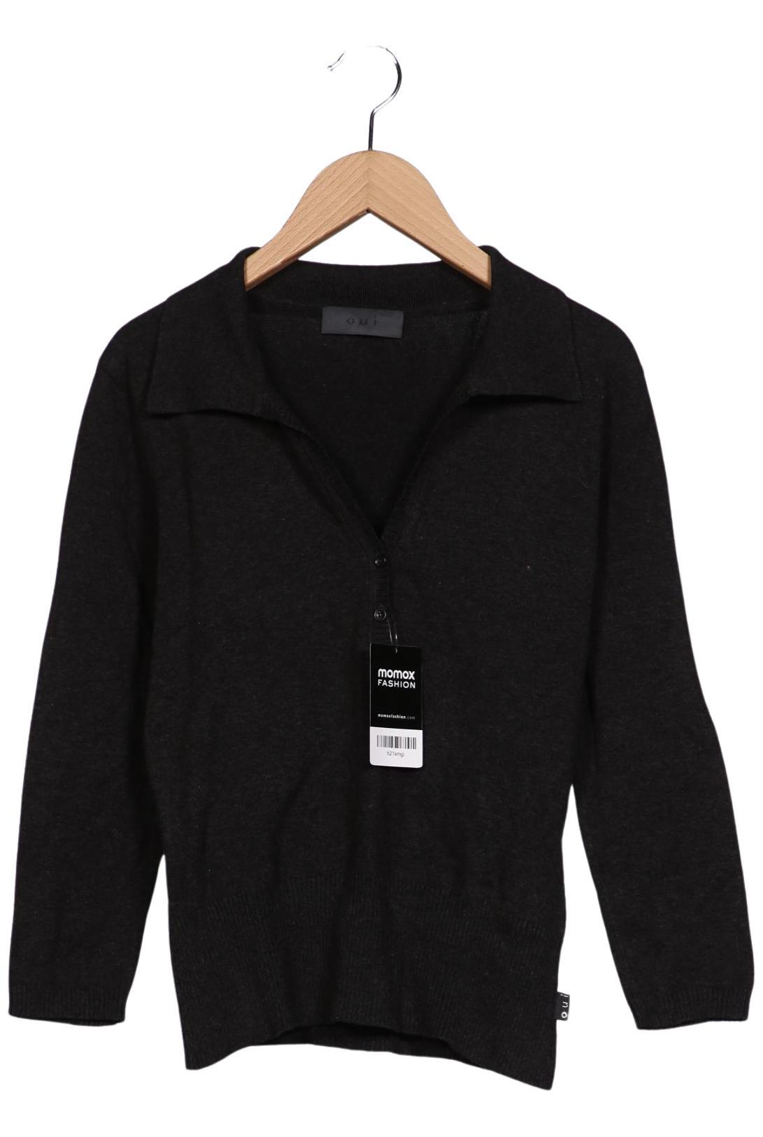 

Oui Damen Pullover, grau, Gr. 36