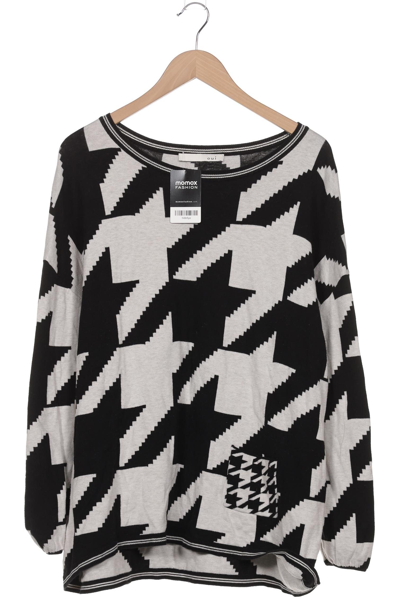 

Oui Damen Pullover, schwarz, Gr. 46