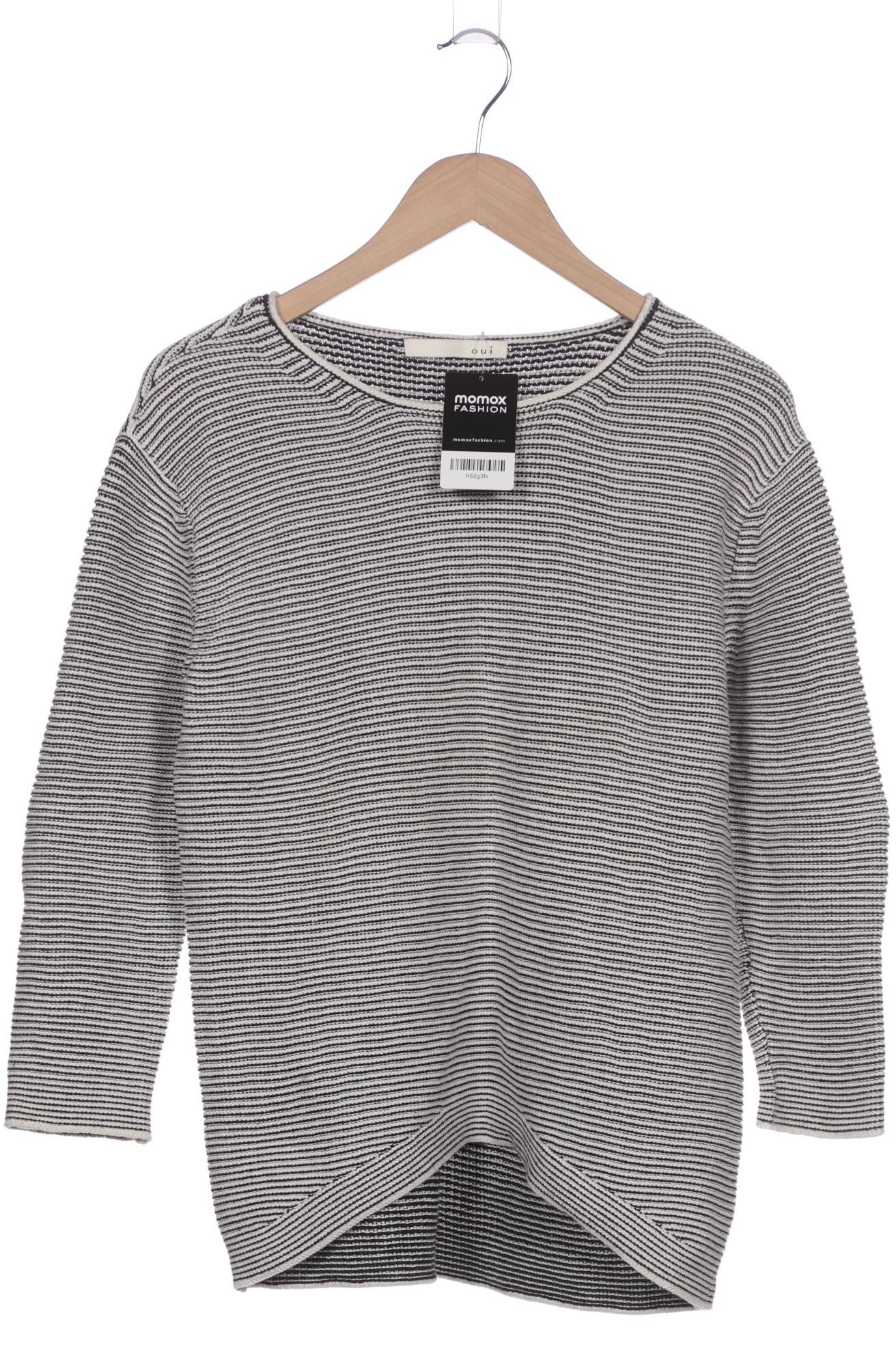 

Oui Damen Pullover, grau, Gr. 38