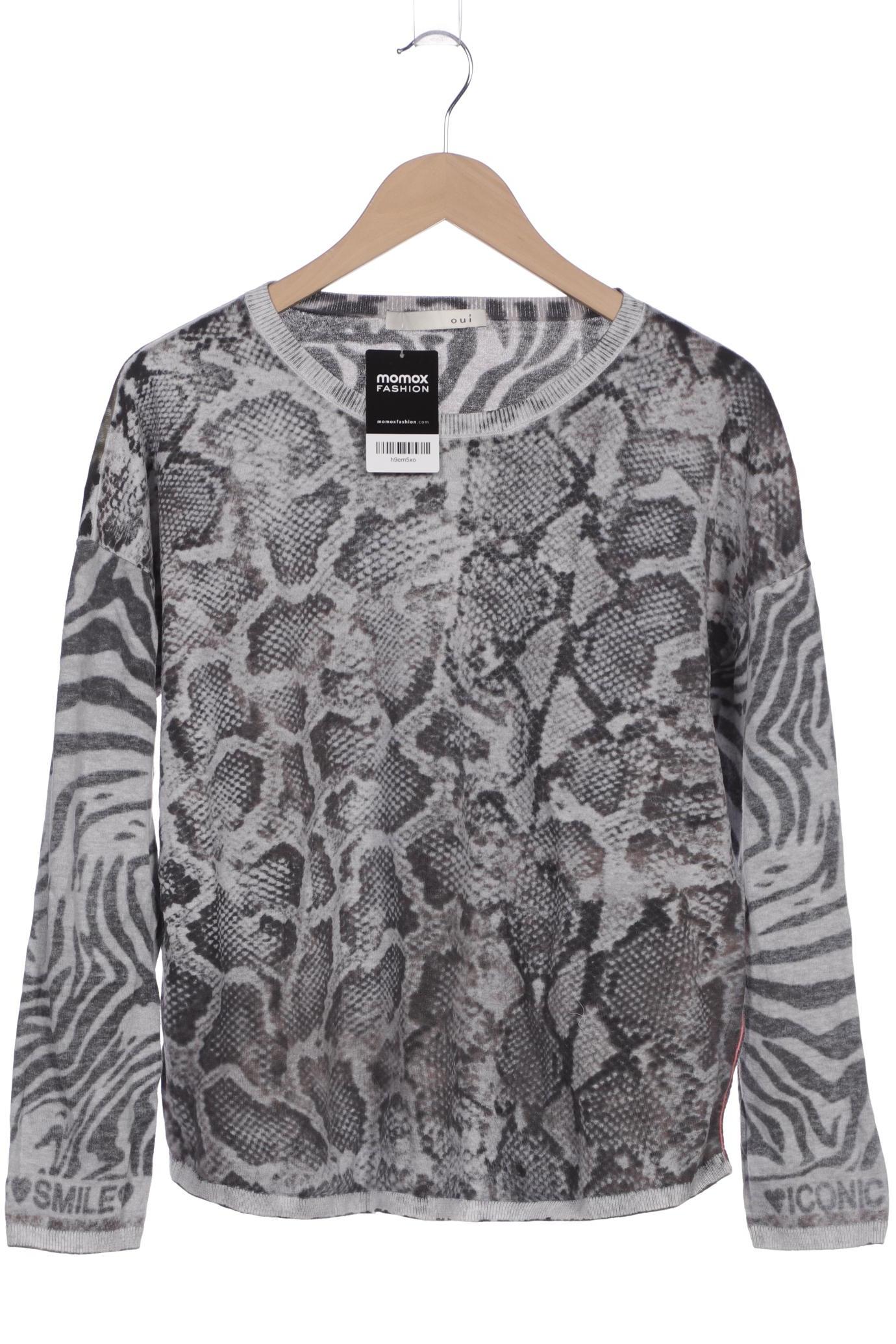 

Oui Damen Pullover, grau, Gr. 44