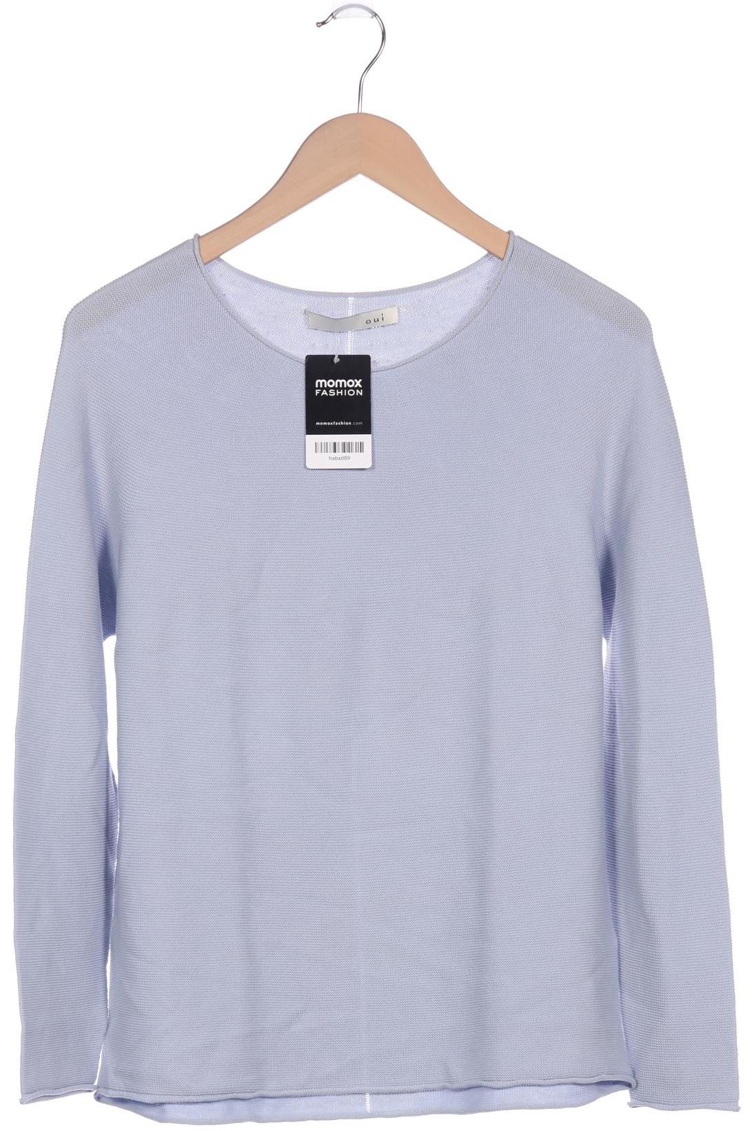 

Oui Damen Pullover, hellblau, Gr. 36
