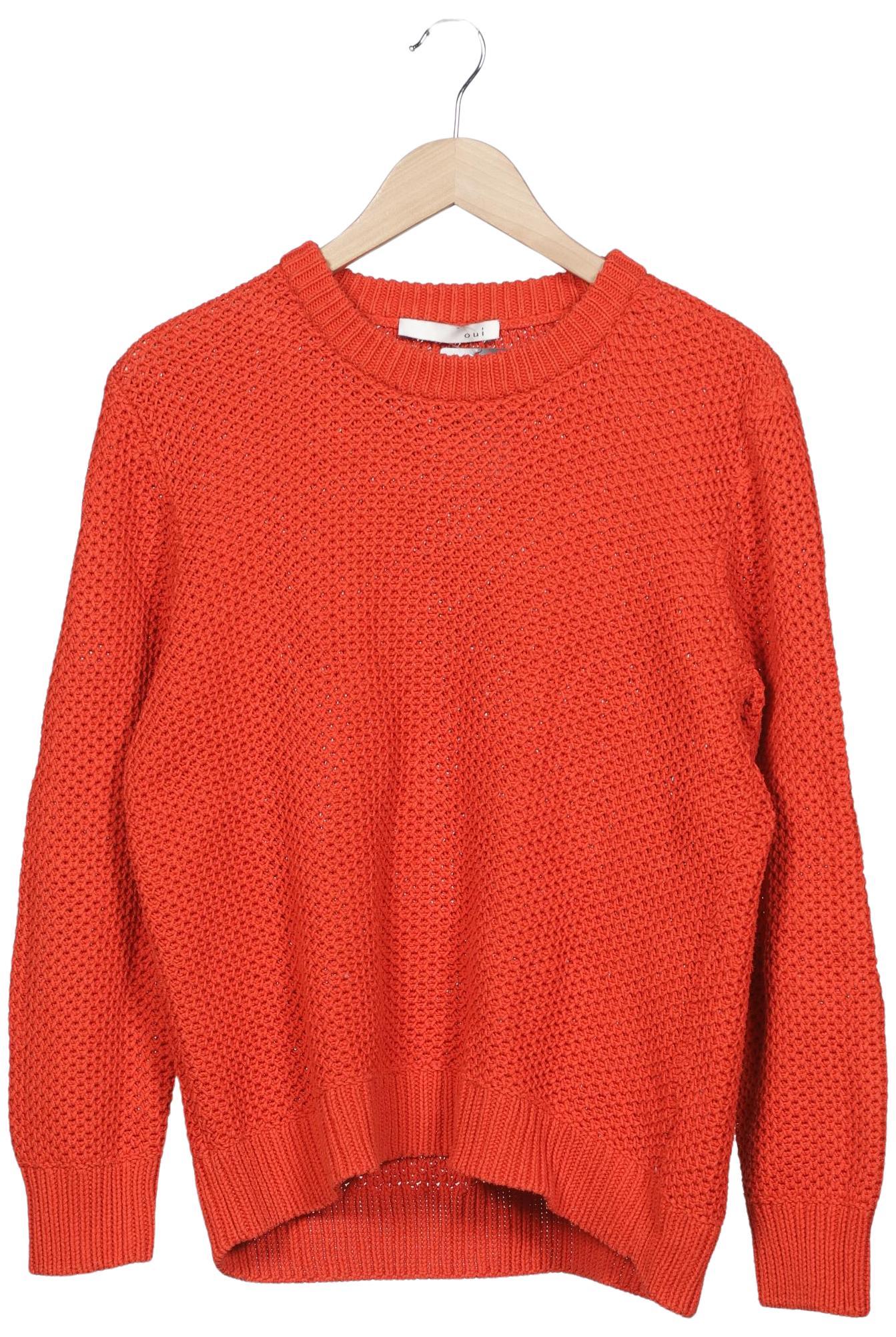 

Oui Damen Pullover, orange, Gr. 42