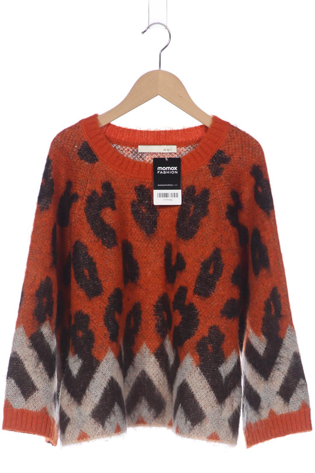 

Oui Damen Pullover, orange, Gr. 38