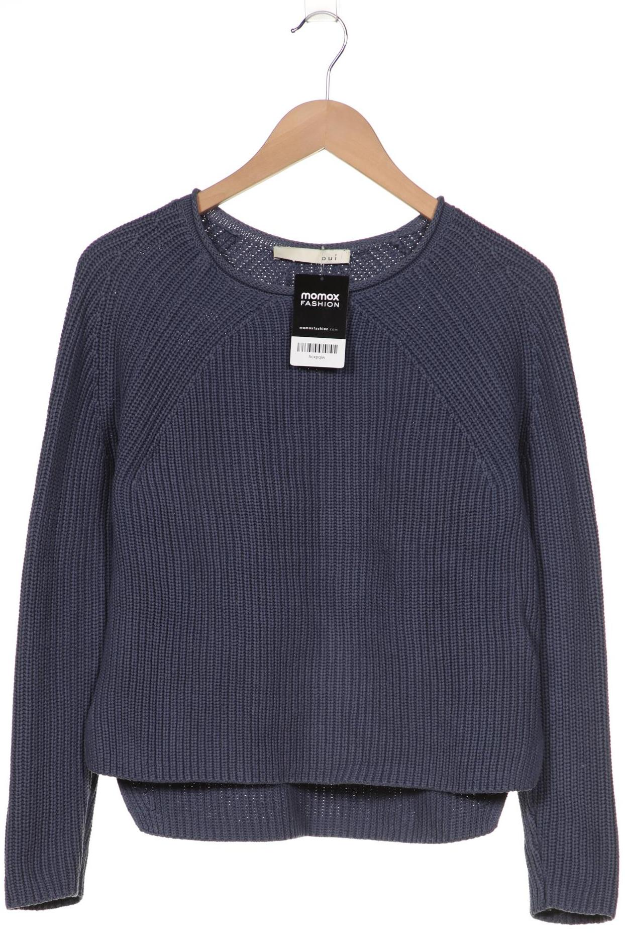 

Oui Damen Pullover, blau