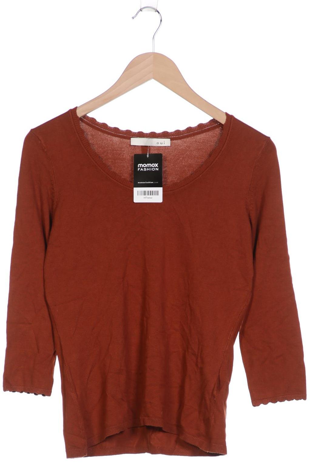 

Oui Damen Pullover, braun, Gr. 36