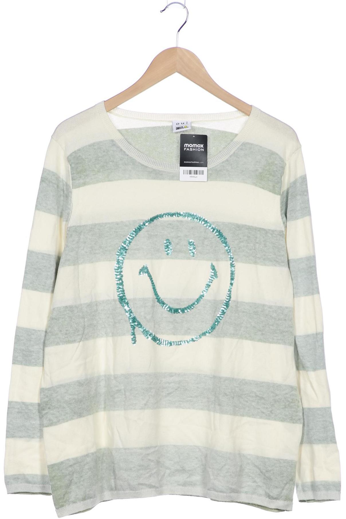 

Oui Damen Pullover, hellgrün, Gr. 44