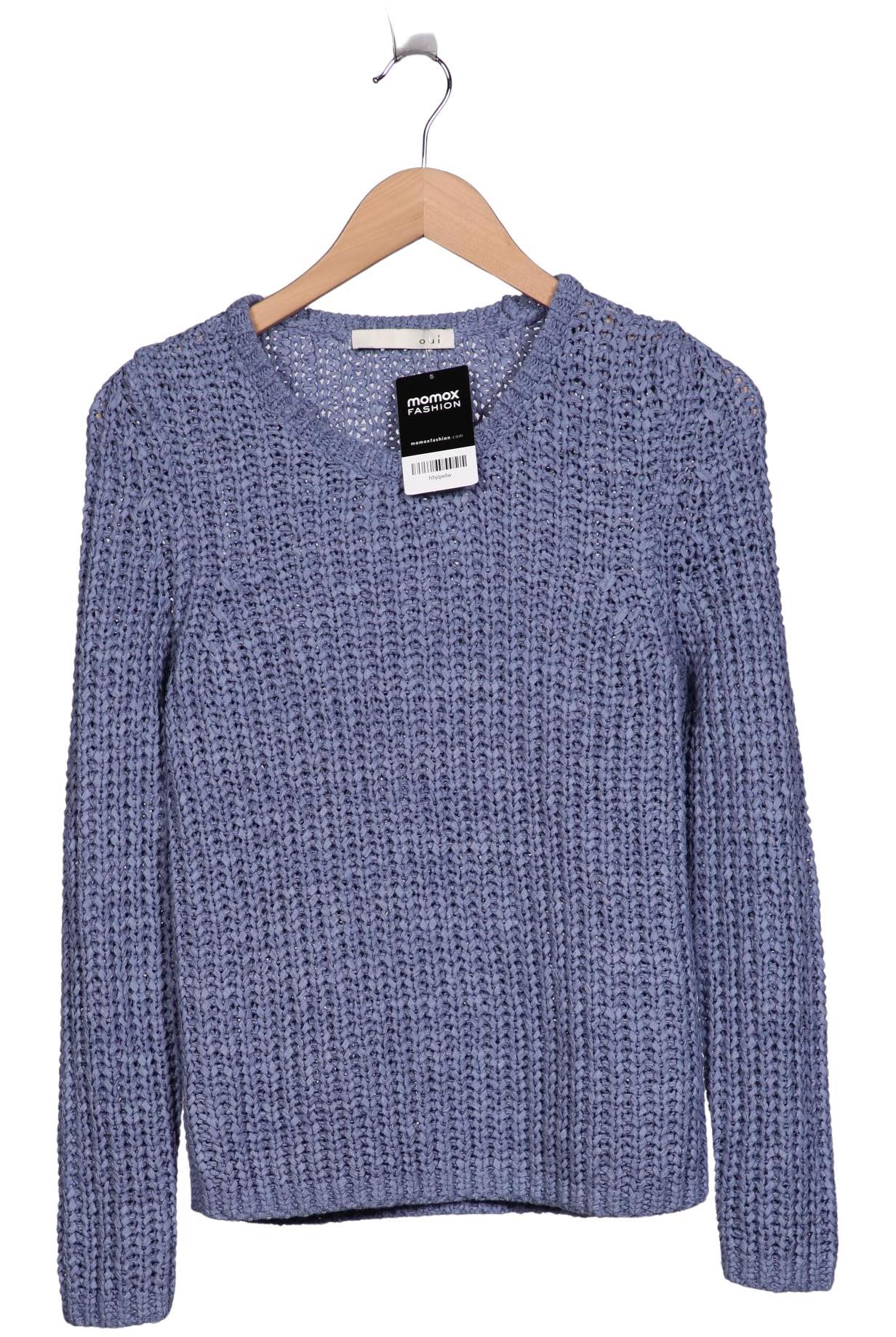 

Oui Damen Pullover, blau, Gr. 36