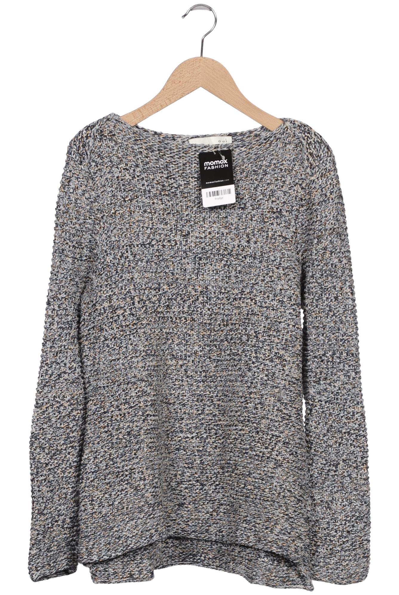 

Oui Damen Pullover, grau, Gr. 42