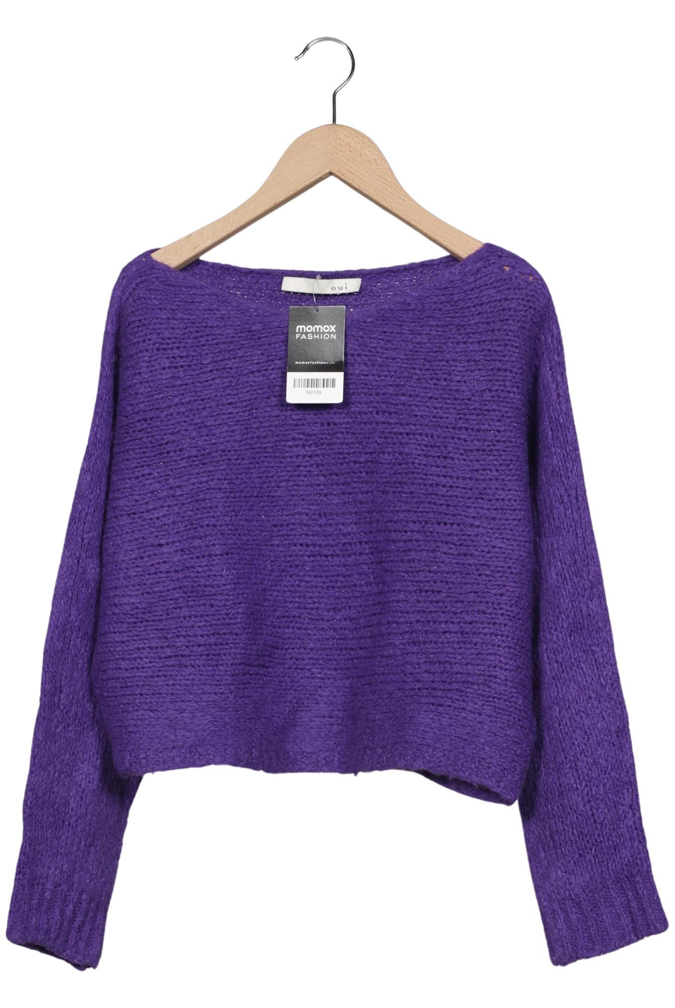 

Oui Damen Pullover, flieder, Gr. 36