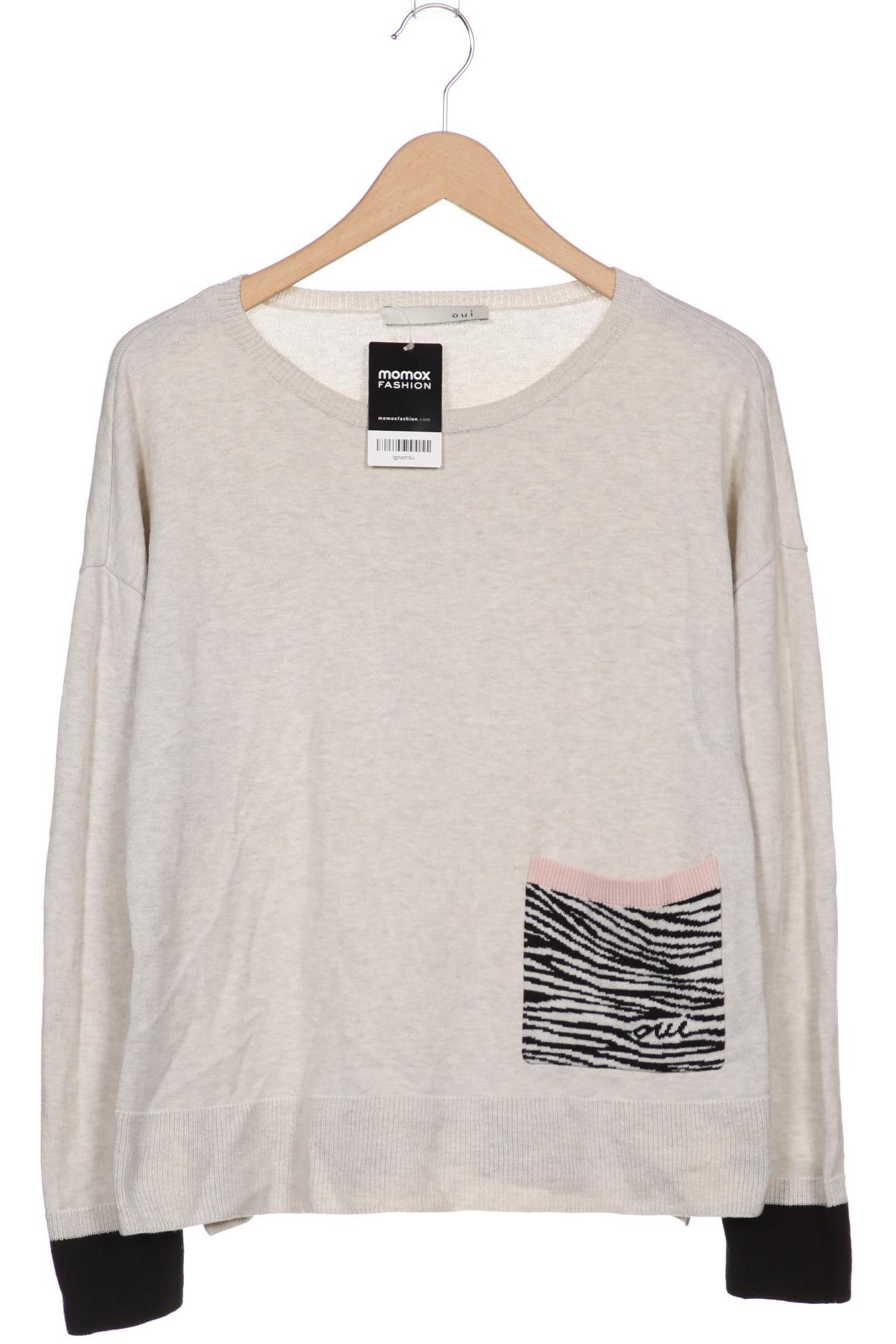 

Oui Damen Pullover, cremeweiß