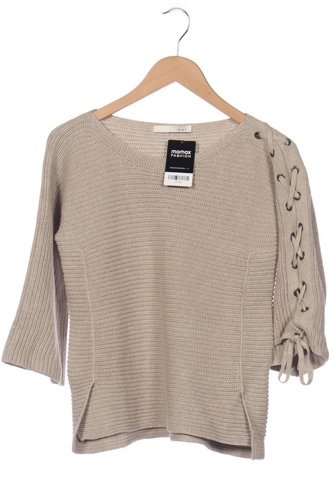 

Oui Damen Pullover, beige