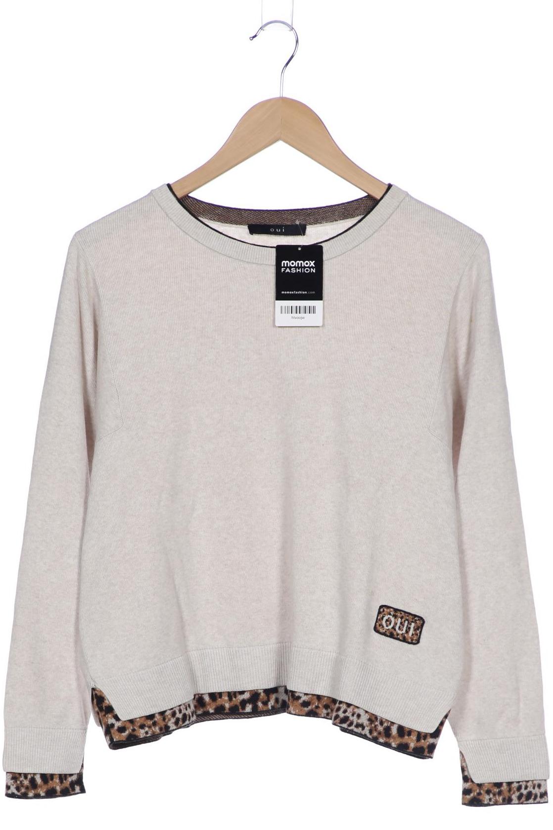 

Oui Damen Pullover, beige, Gr. 36