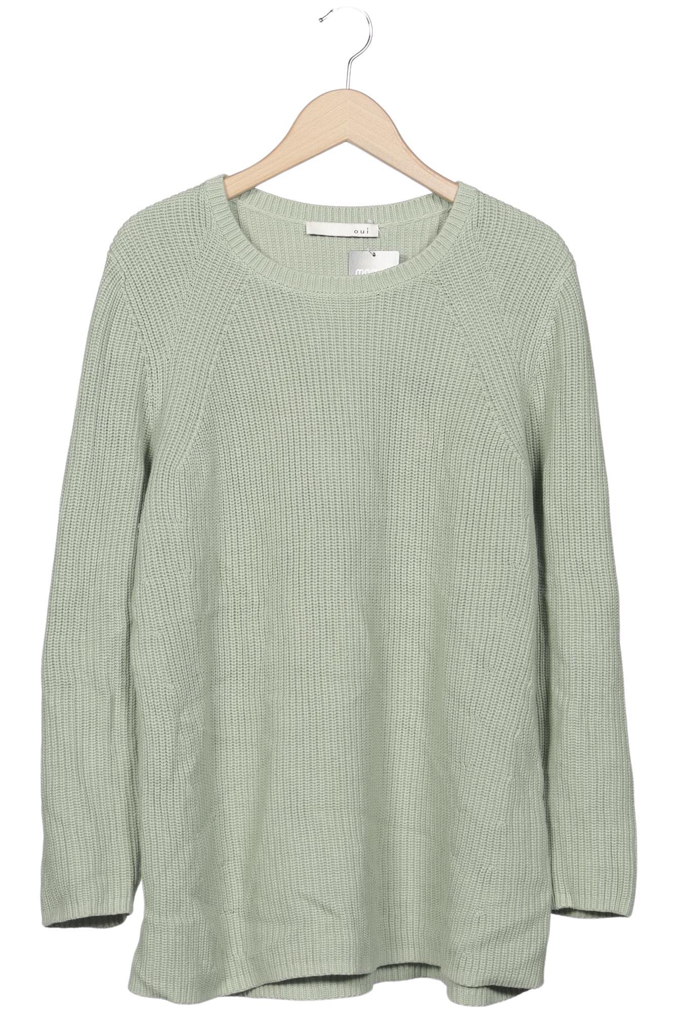 

Oui Damen Pullover, hellgrün, Gr. 44