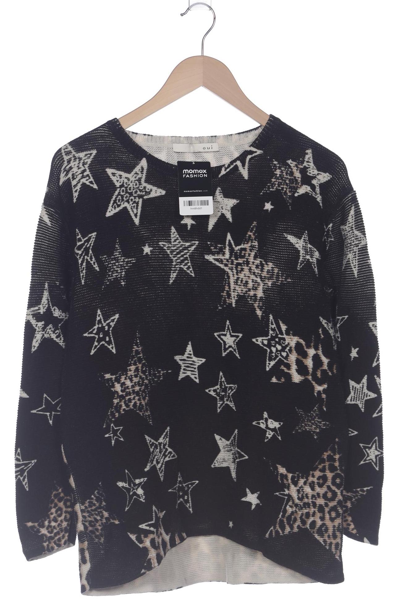 

Oui Damen Pullover, schwarz, Gr. 38