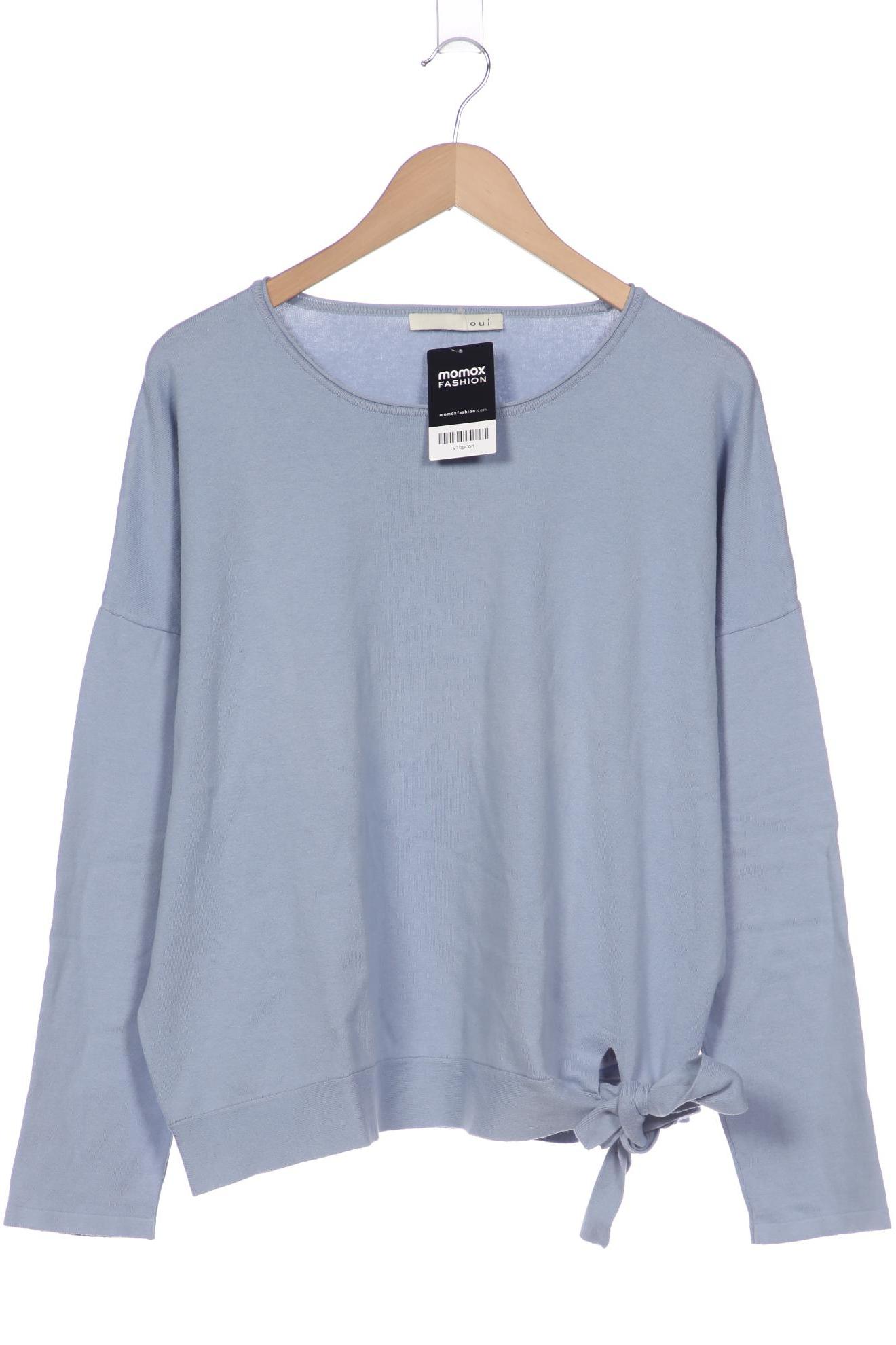 

Oui Damen Pullover, blau, Gr. 46