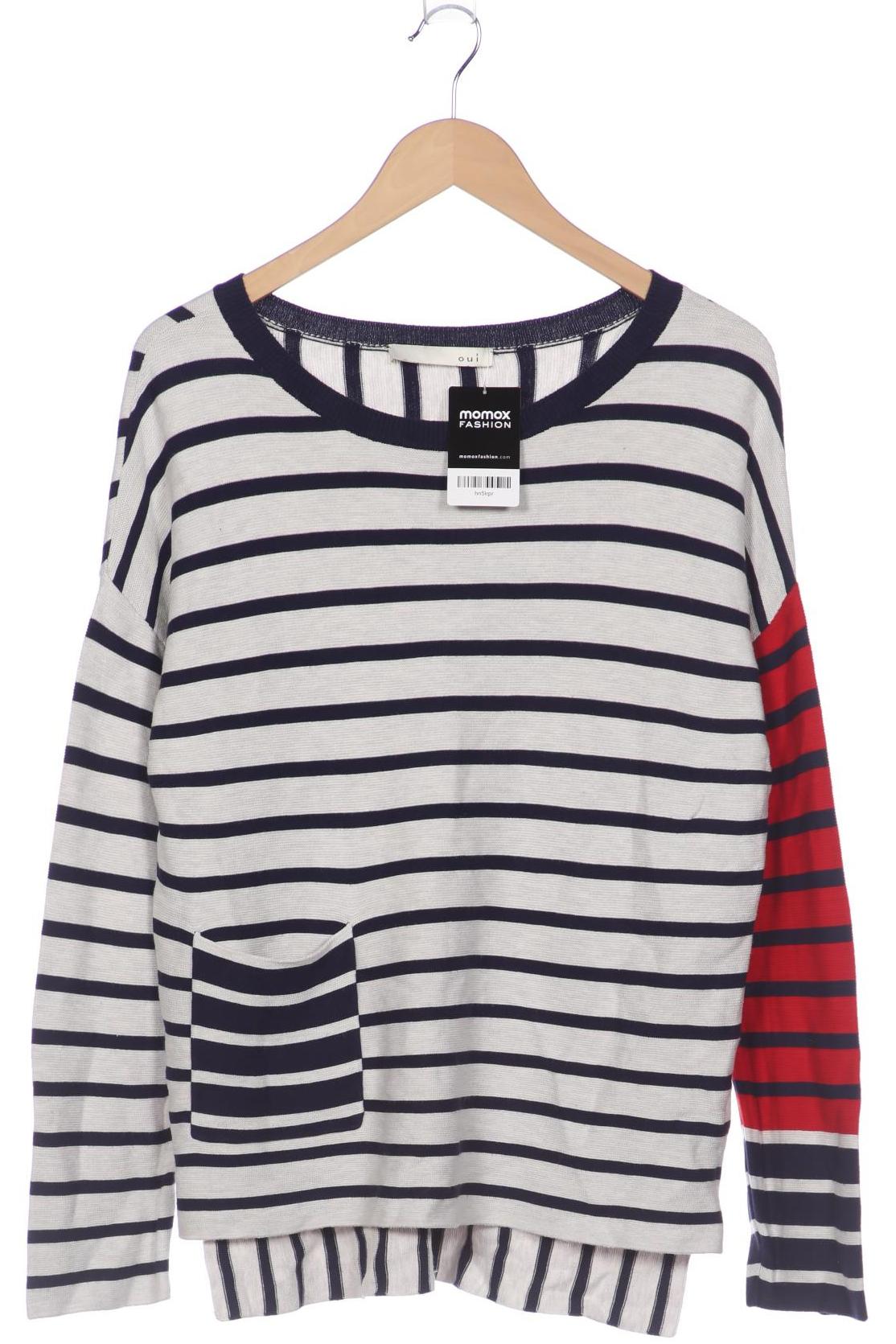 

Oui Damen Pullover, weiß