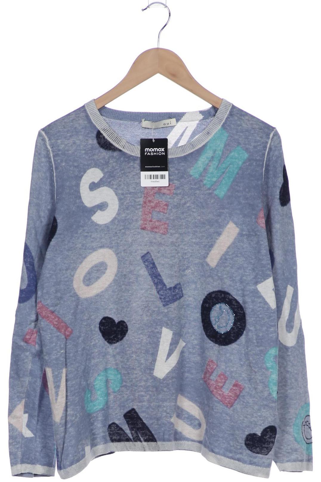 

Oui Damen Pullover, hellblau, Gr. 42