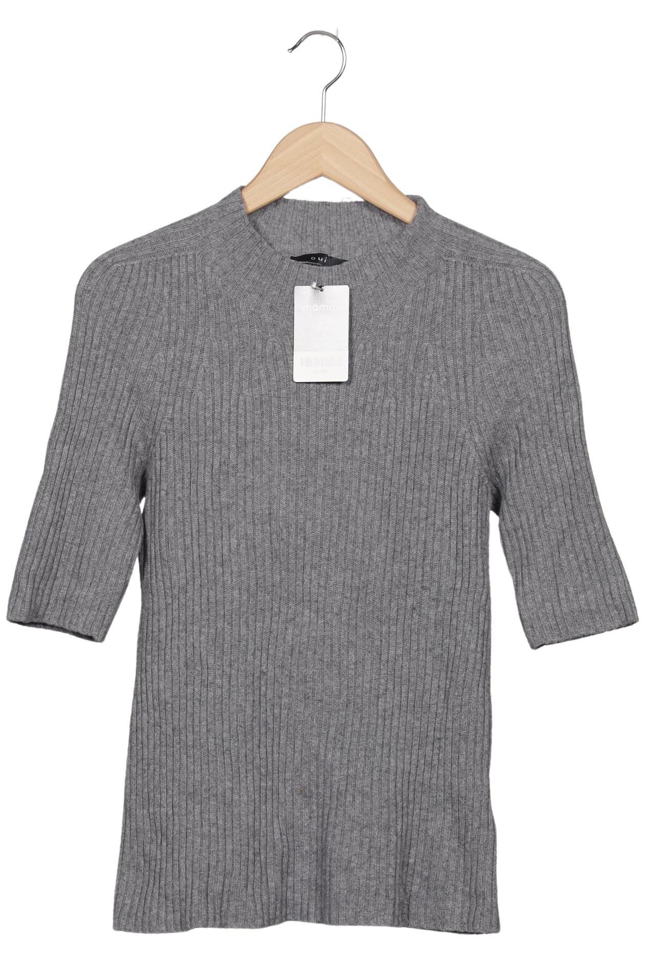 

Oui Damen Pullover, grau, Gr. 38