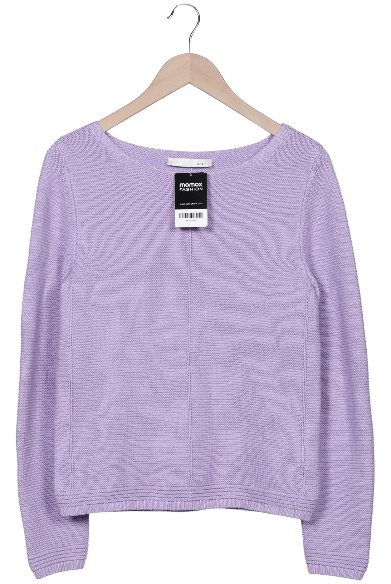 

Oui Damen Pullover, flieder, Gr. 36
