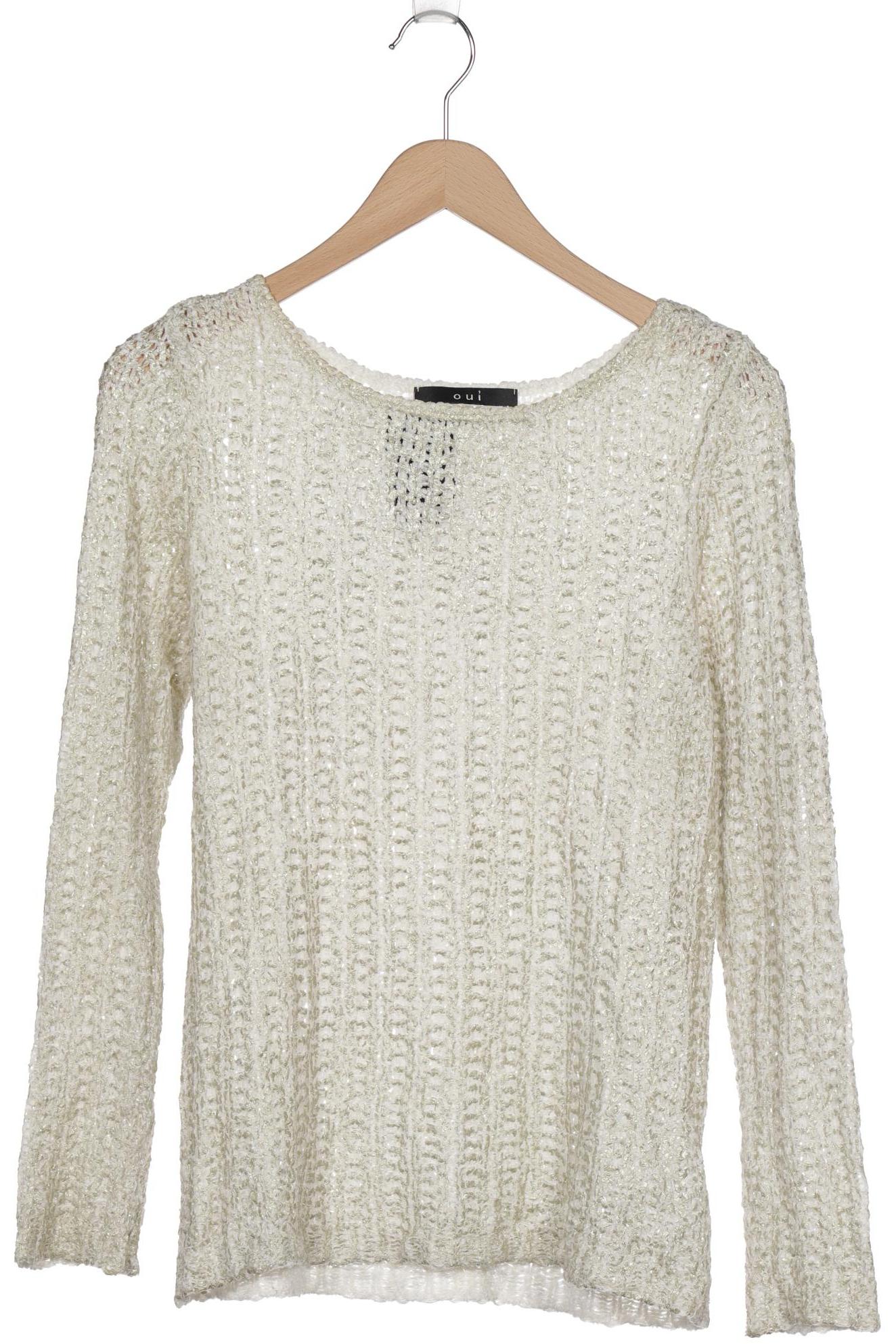 

Oui Damen Pullover, gold, Gr. 36