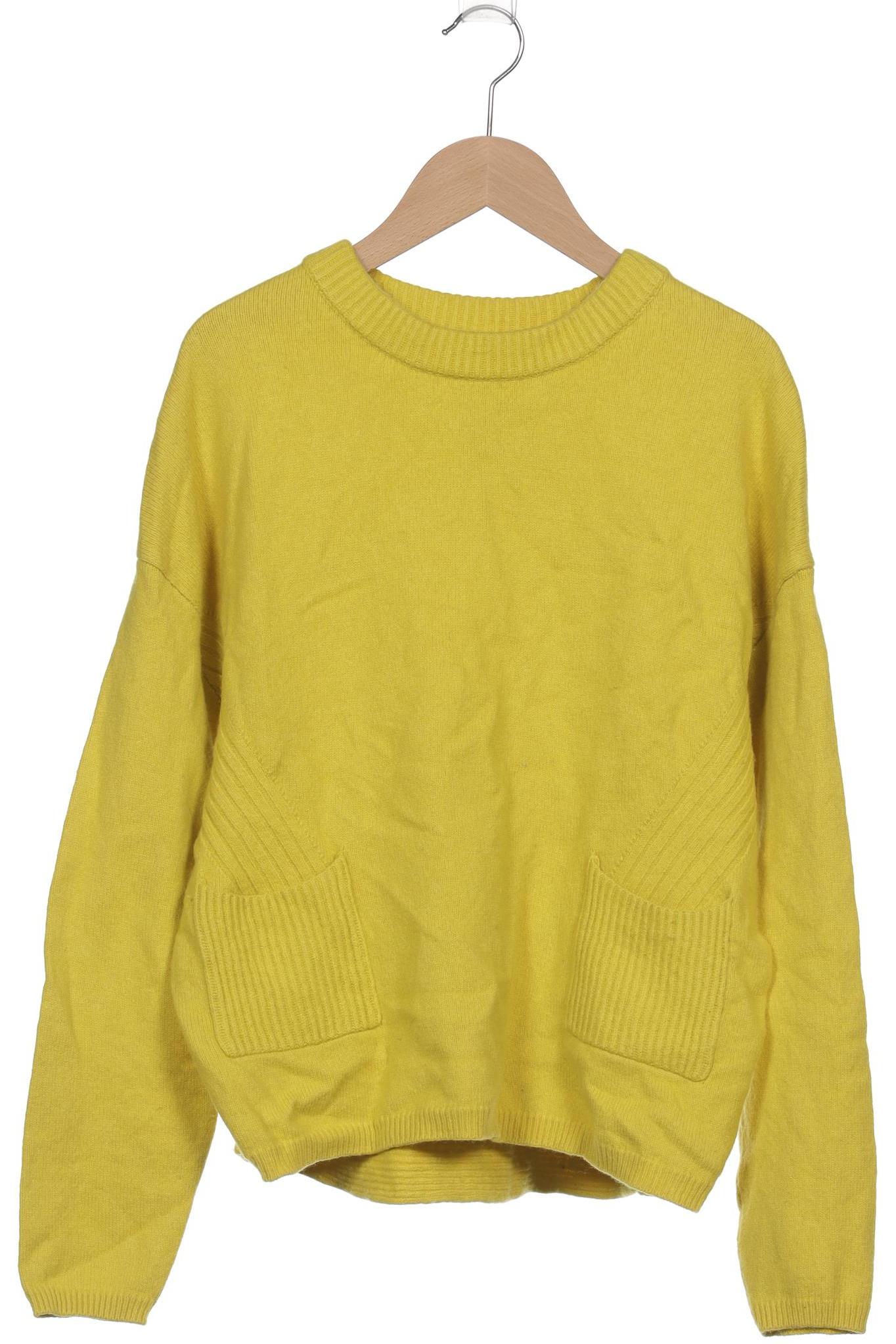 

Oui Damen Pullover, gelb, Gr. 38