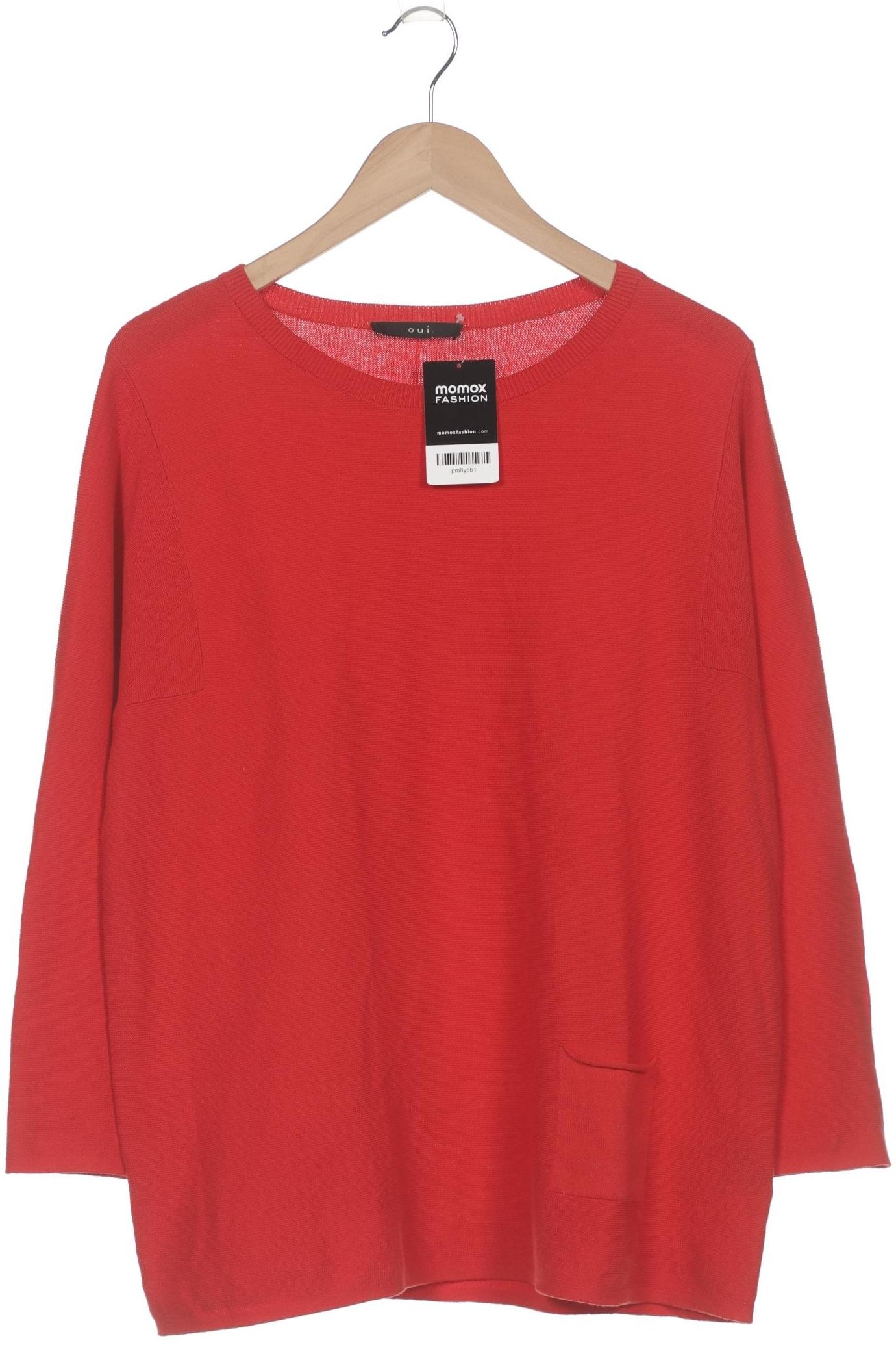 

Oui Damen Pullover, rot, Gr. 44