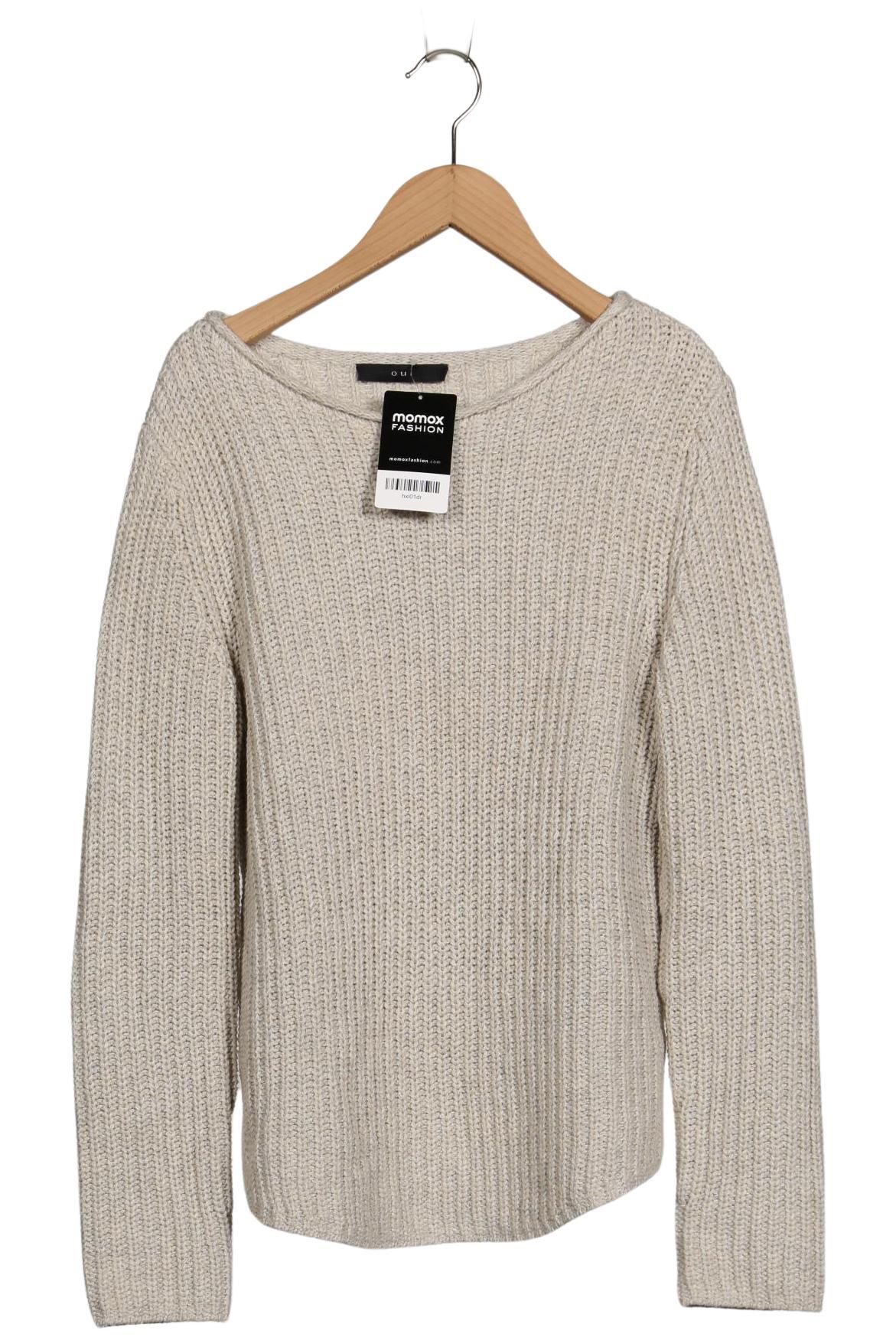 

Oui Damen Pullover, grau, Gr. 36