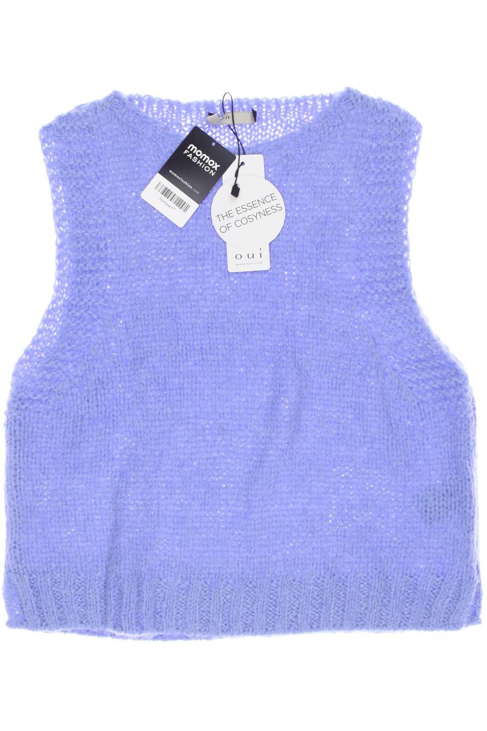

Oui Damen Pullover, blau, Gr. 36