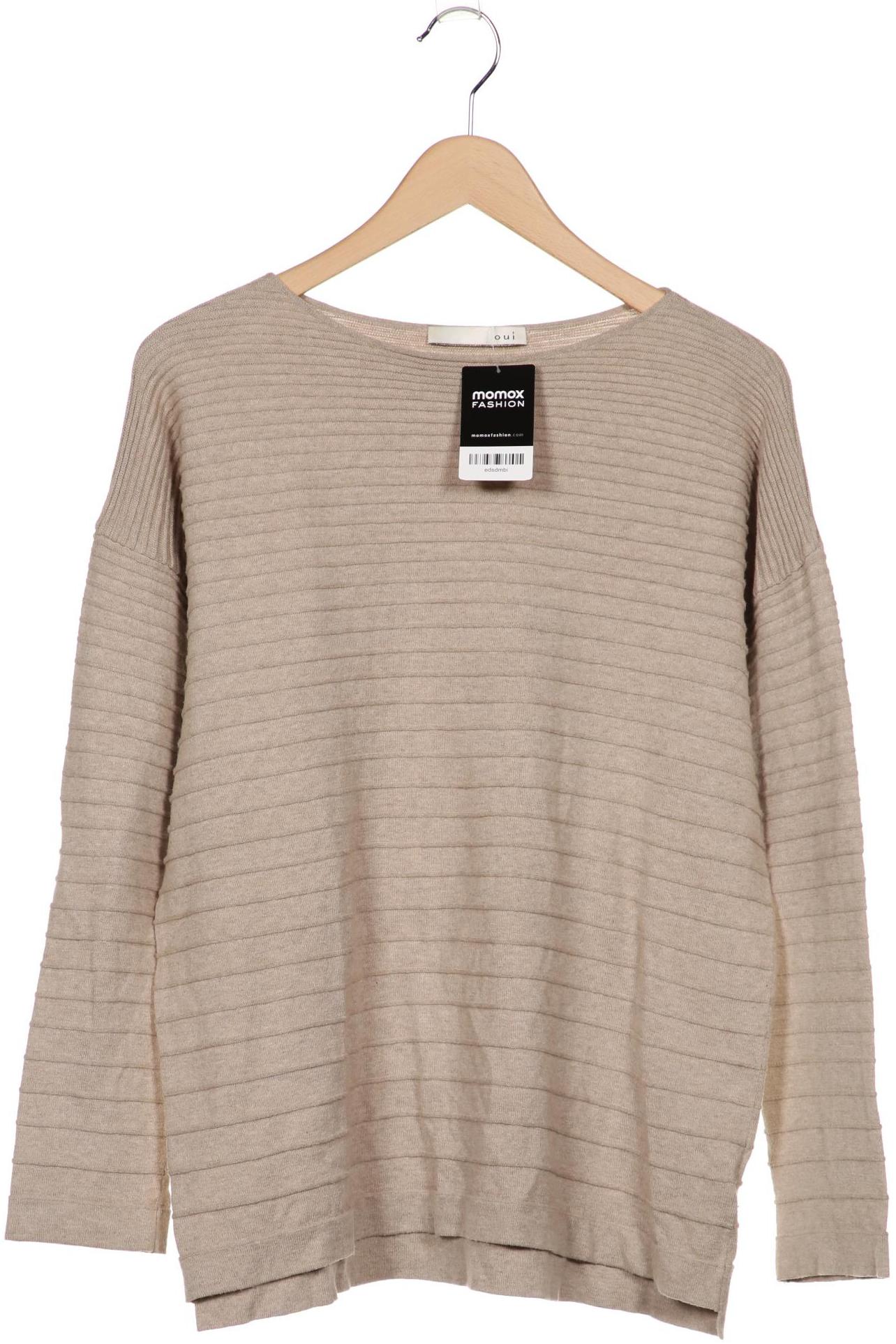 

Oui Damen Pullover, beige, Gr. 44