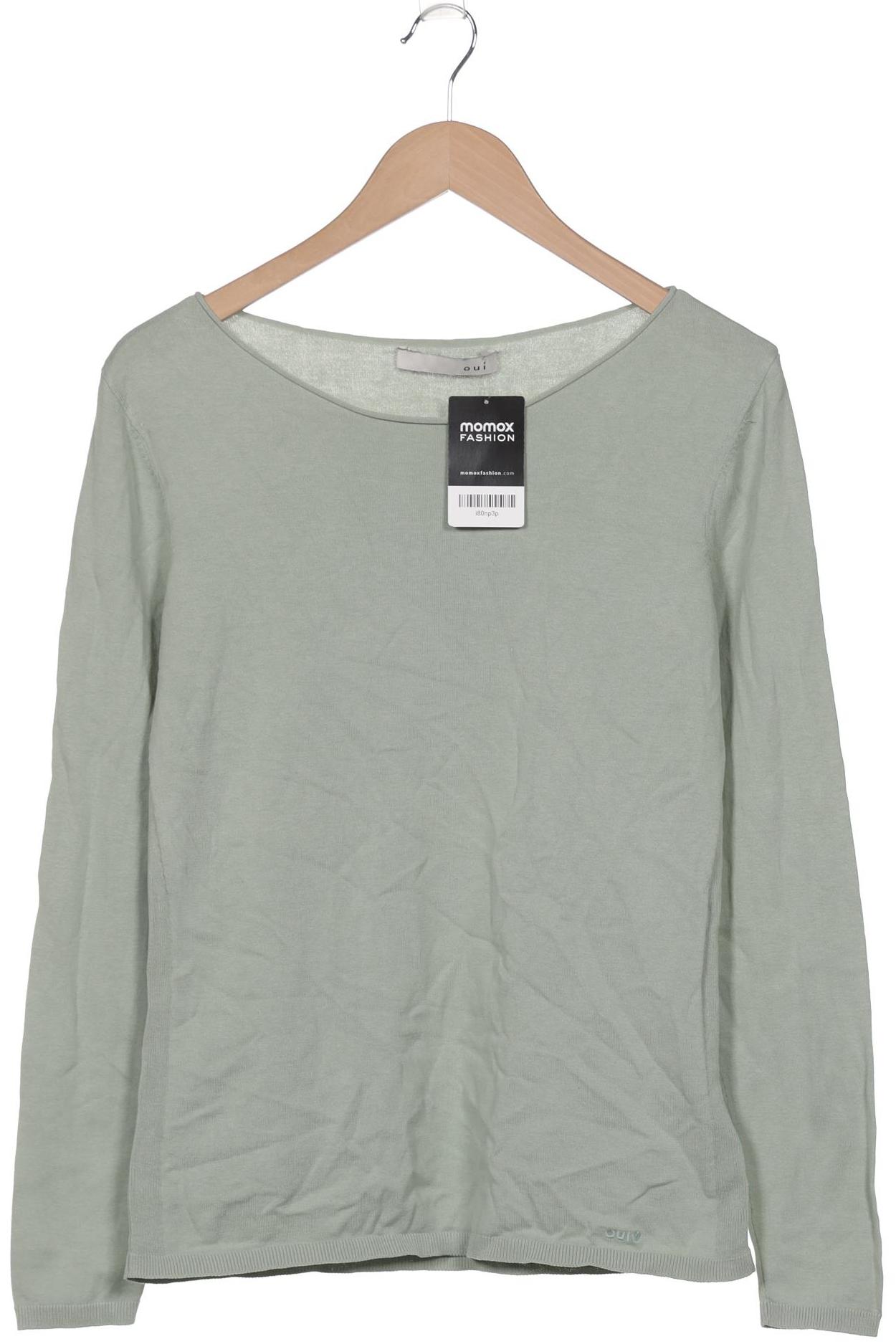 

Oui Damen Pullover, grün, Gr. 40