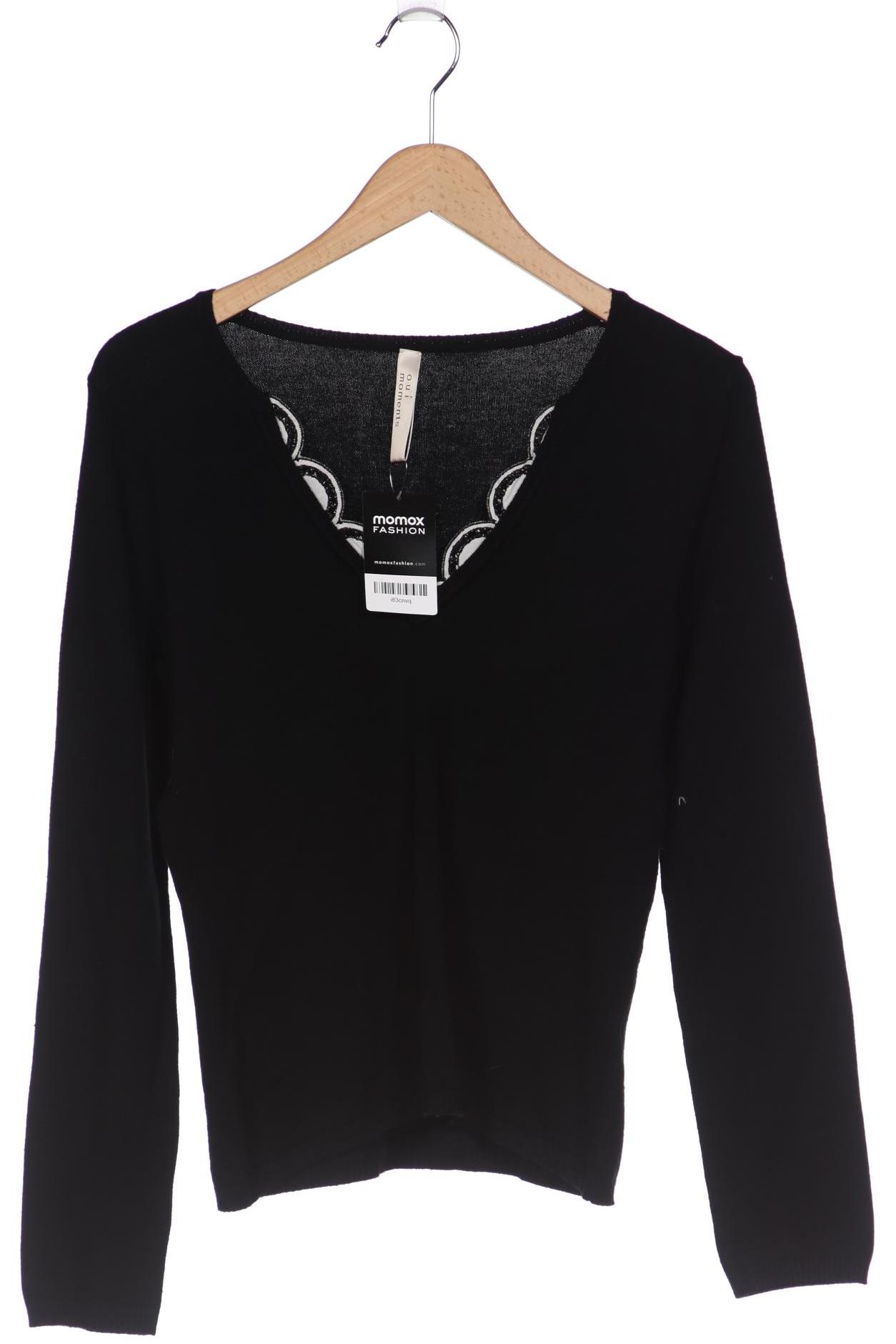 

Oui Damen Pullover, schwarz