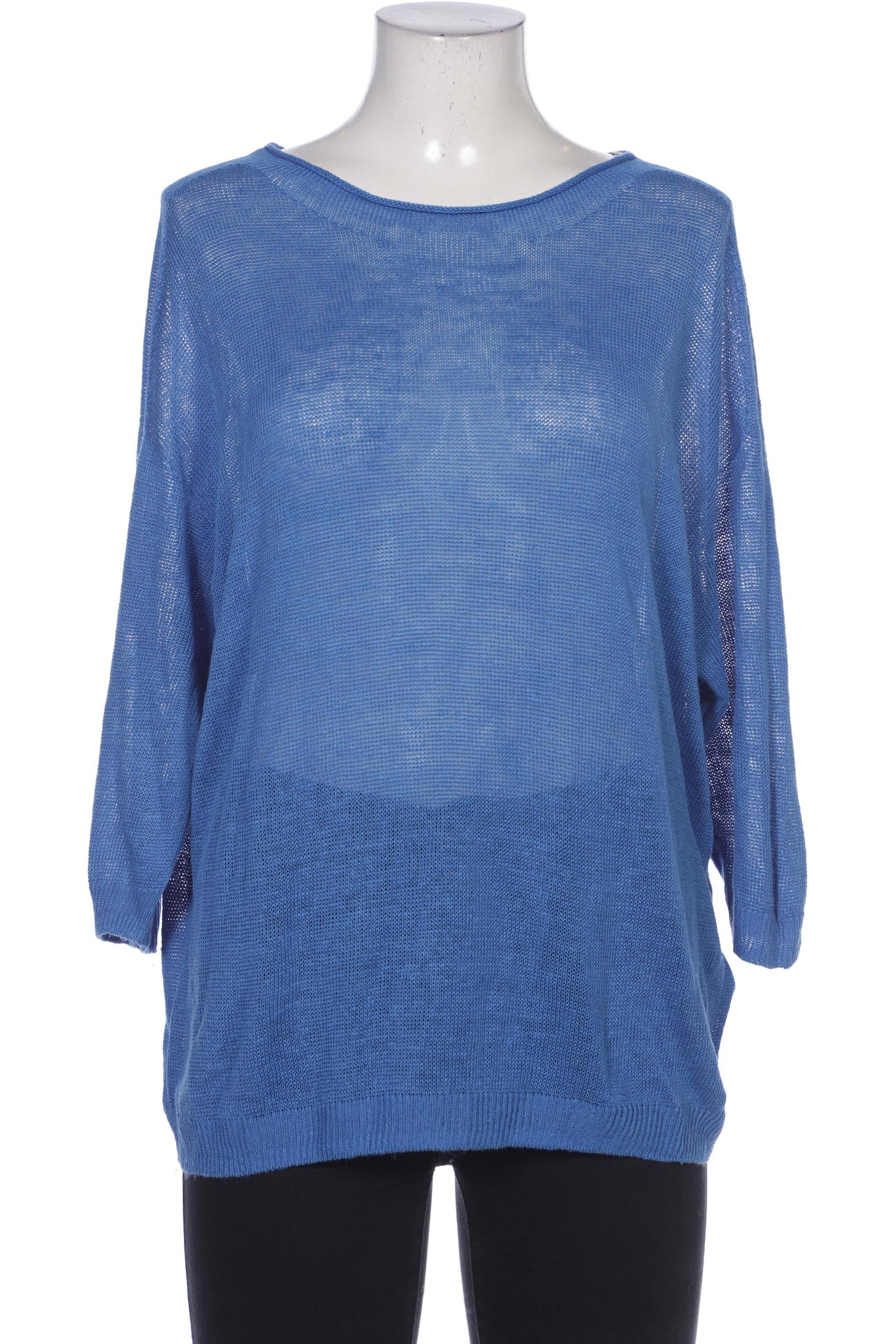 

Oui Damen Pullover, blau, Gr. 40