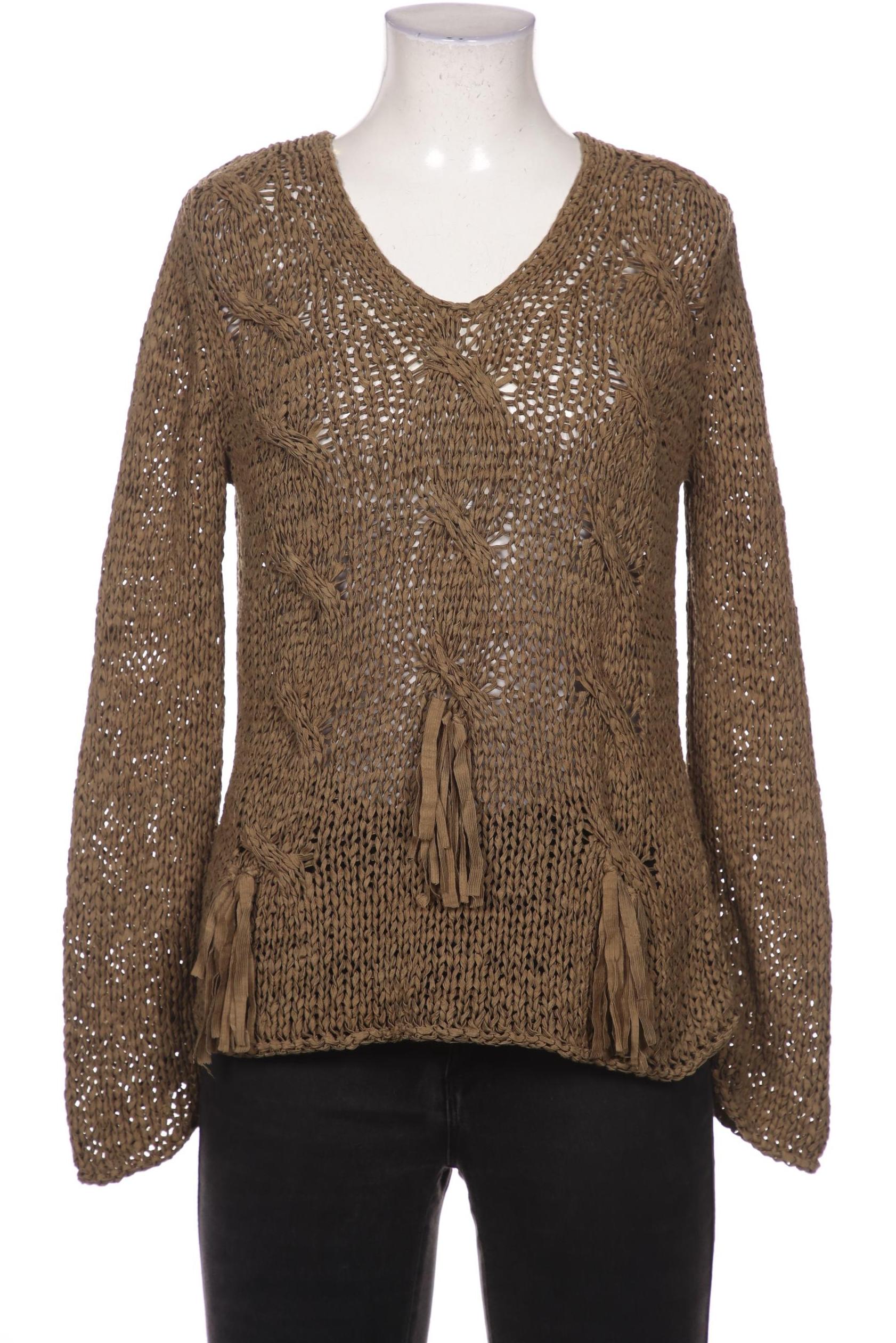 

Oui Damen Pullover, grün, Gr. 36