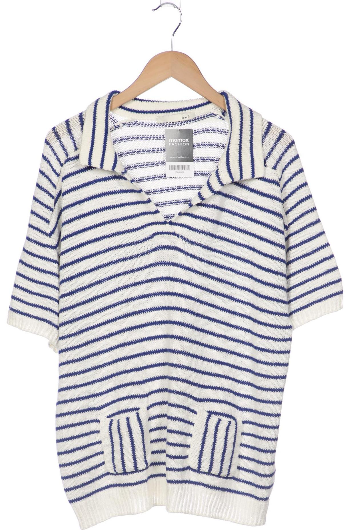 

Oui Damen Pullover, weiß