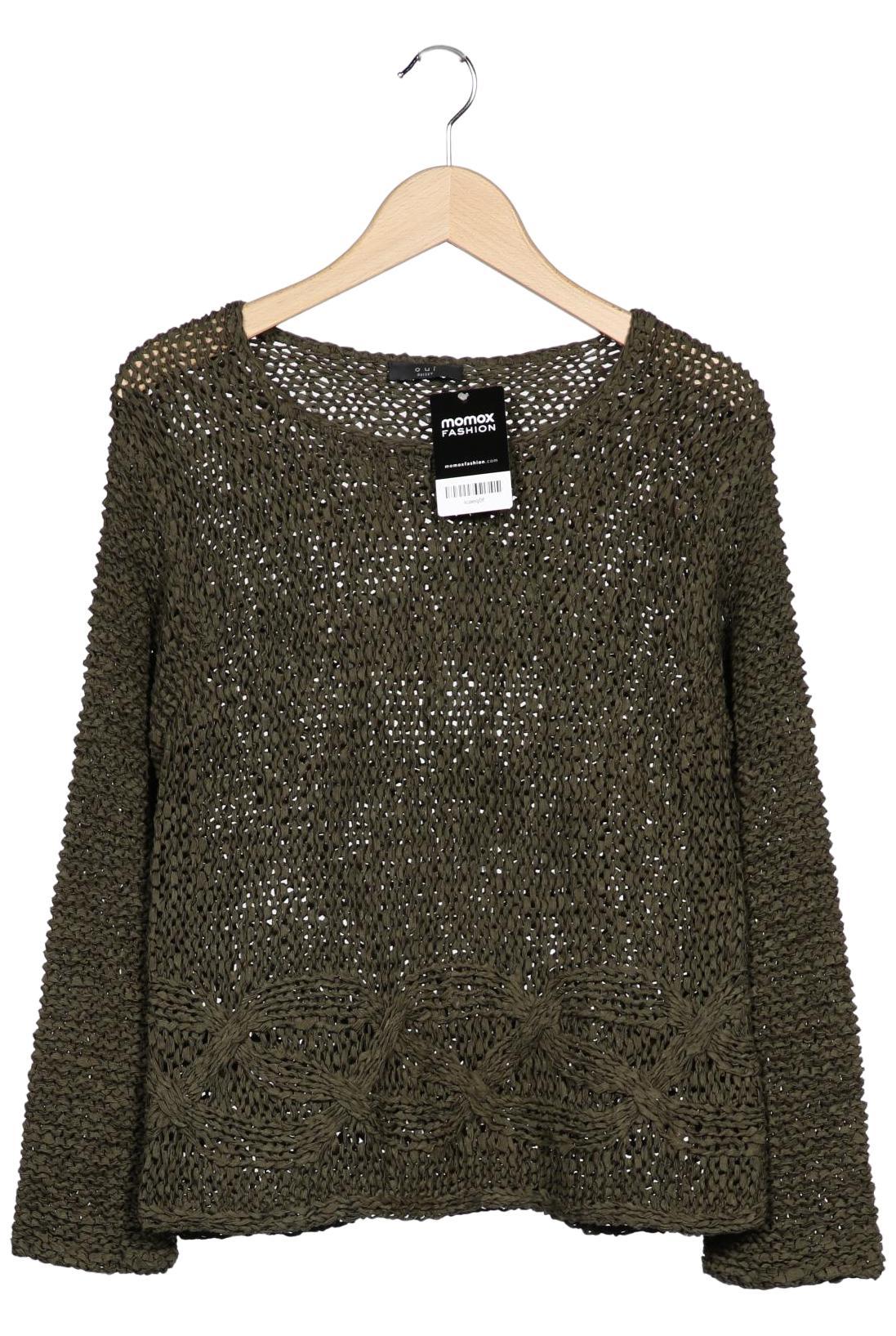 

Oui Damen Pullover, grün, Gr. 42