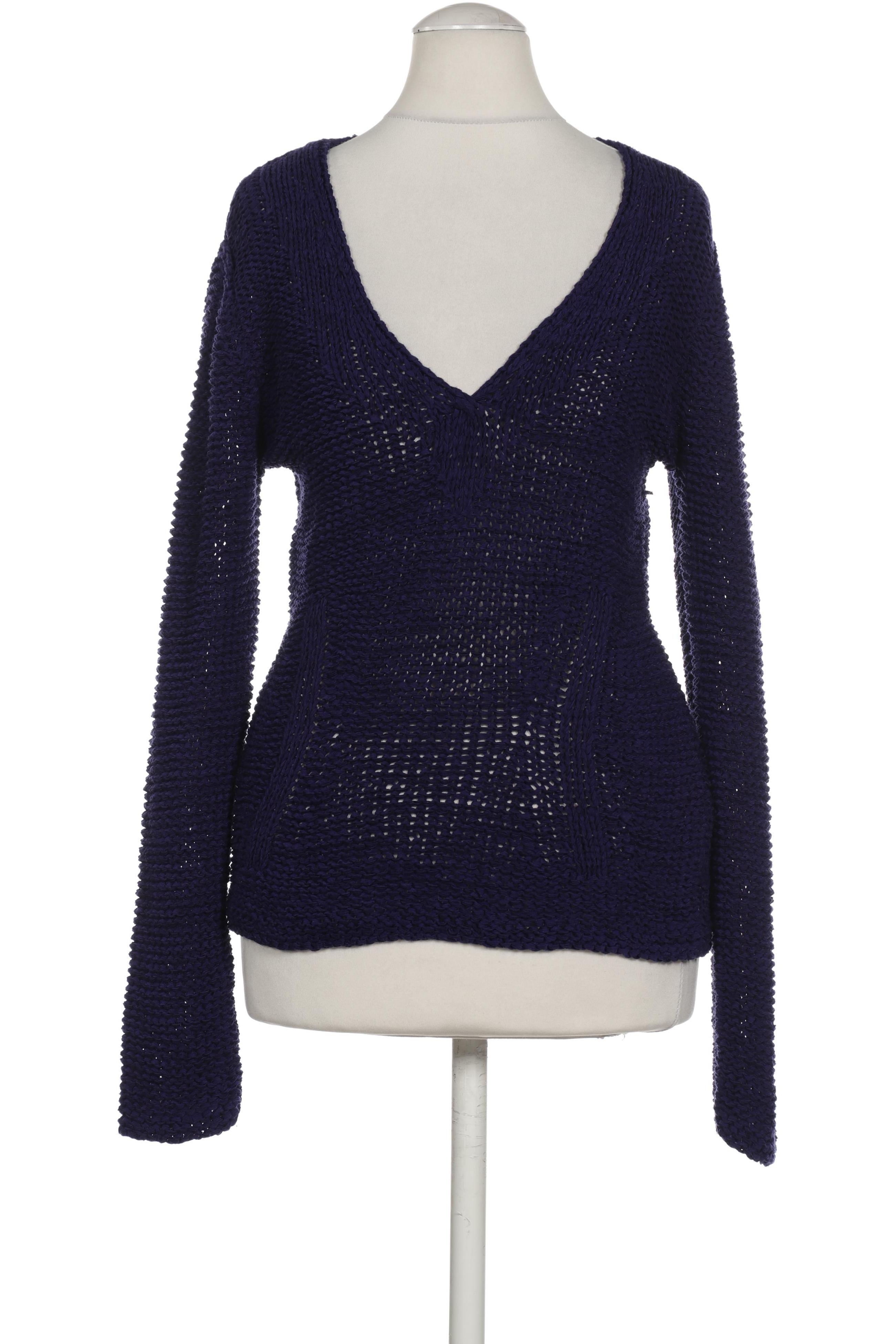 

Oui Damen Pullover, blau, Gr. 36
