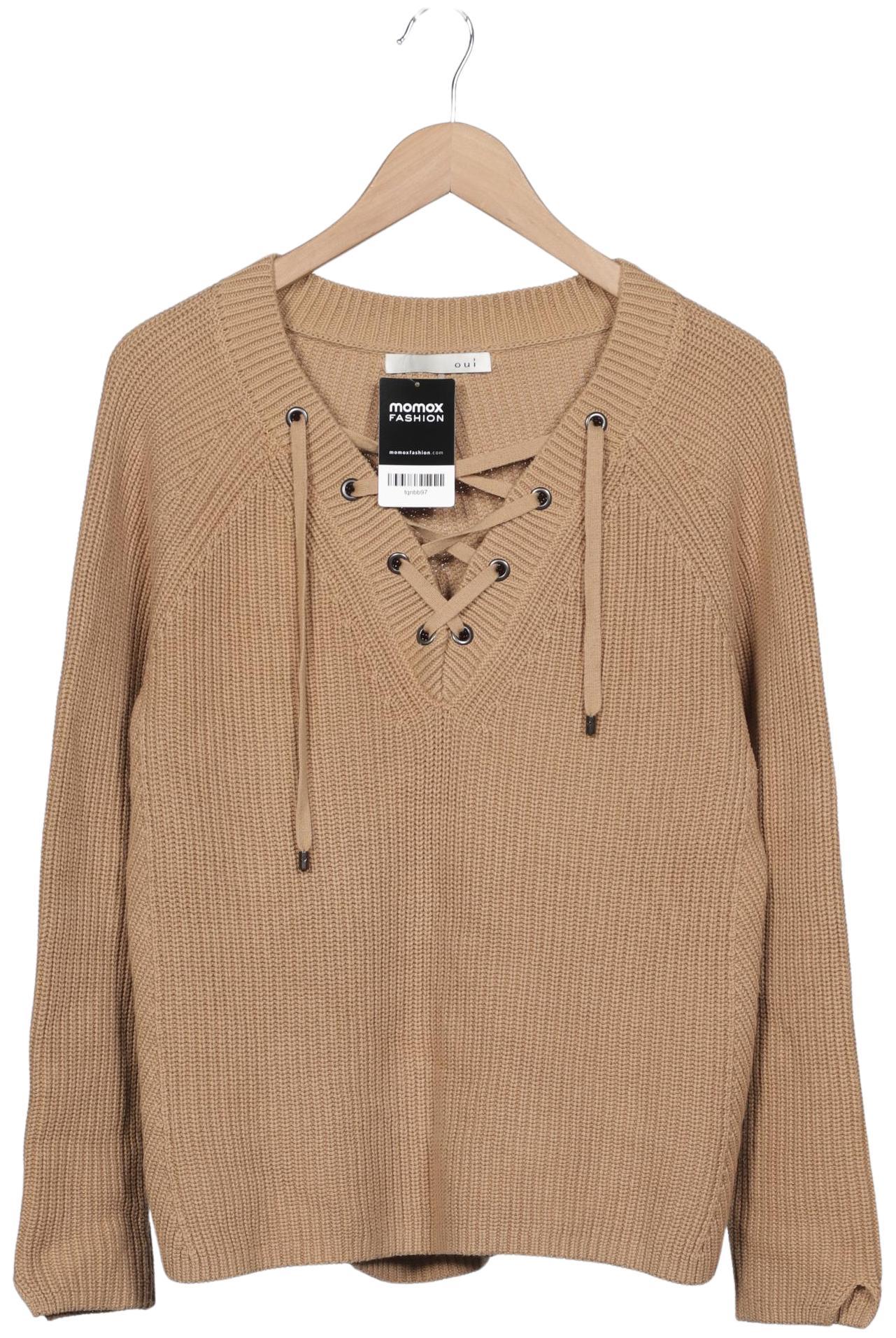 

Oui Damen Pullover, beige, Gr. 38