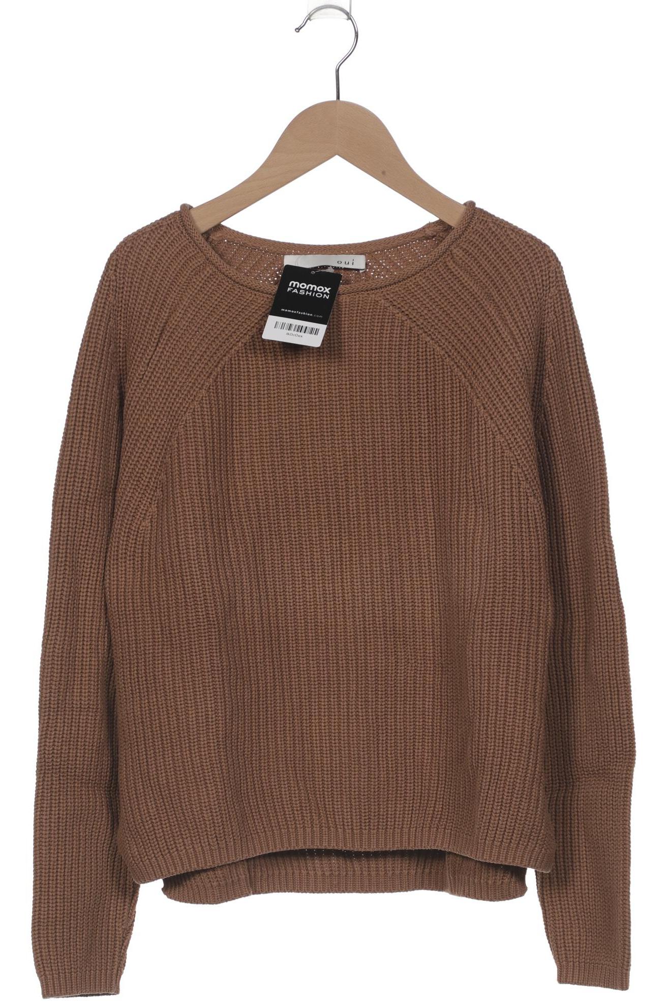 

Oui Damen Pullover, braun, Gr. 36