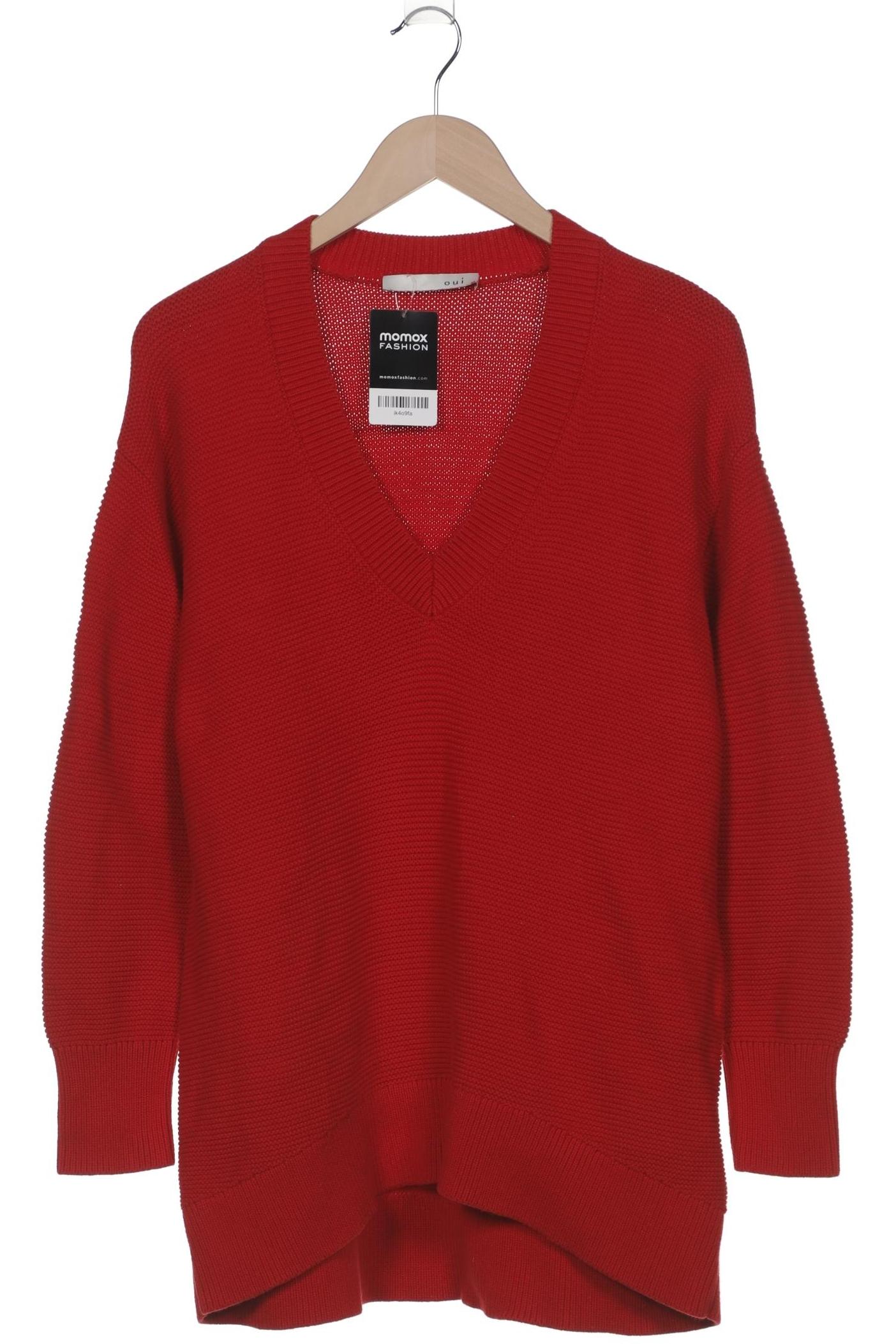 

Oui Damen Pullover, rot, Gr. 42
