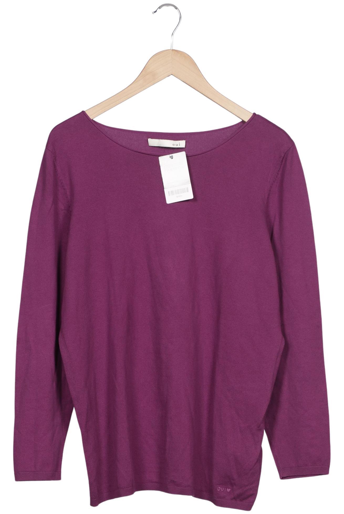 

Oui Damen Pullover, flieder, Gr. 44