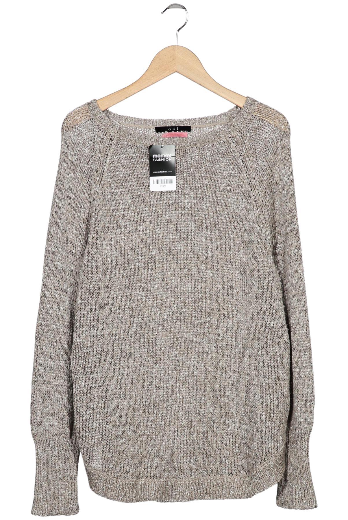 

Oui Damen Pullover, beige, Gr. 46