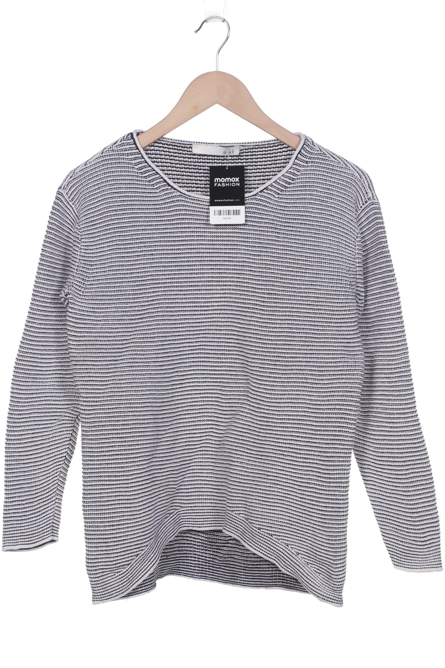 

Oui Damen Pullover, grau