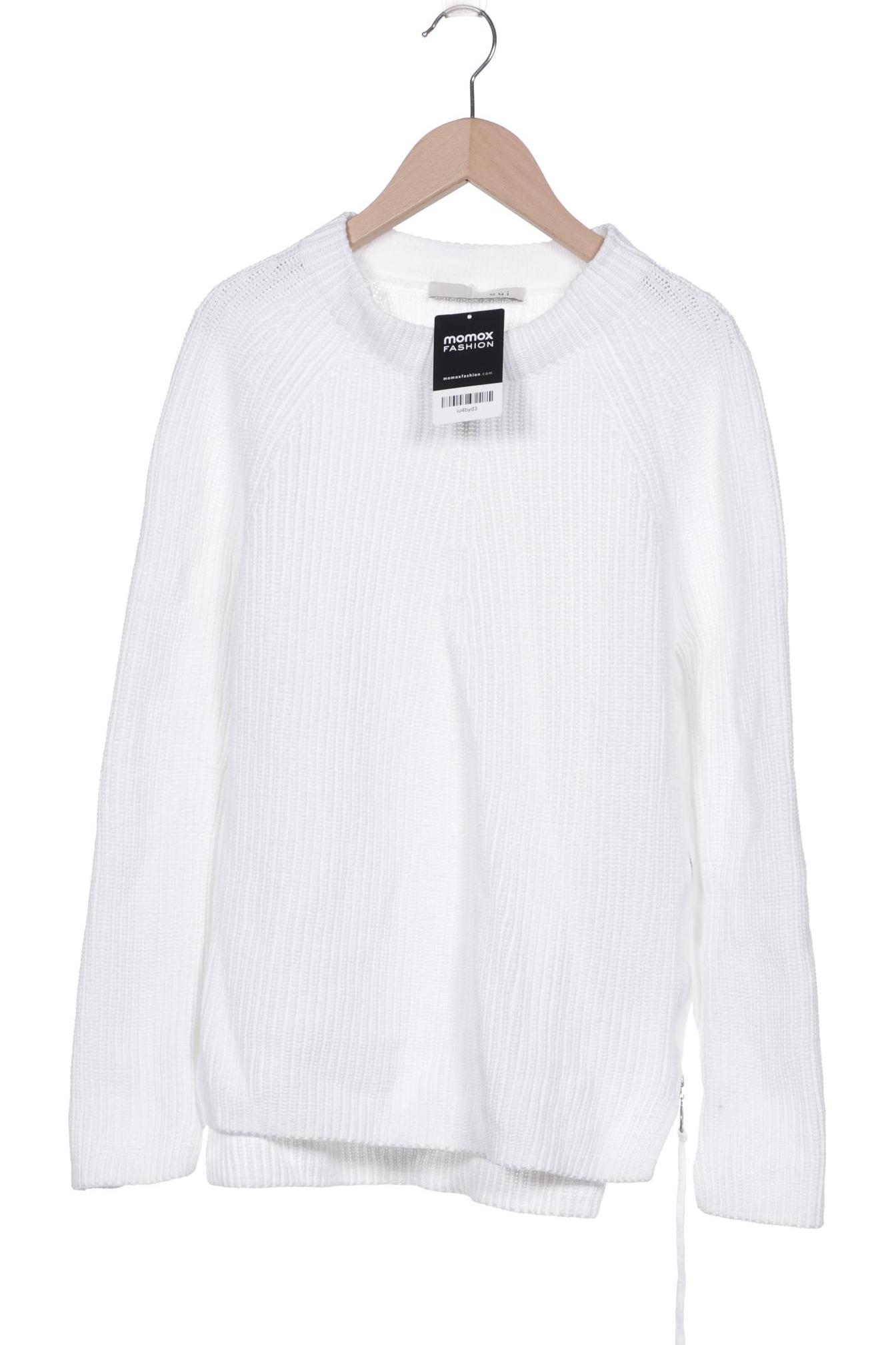 

Oui Damen Pullover, weiß