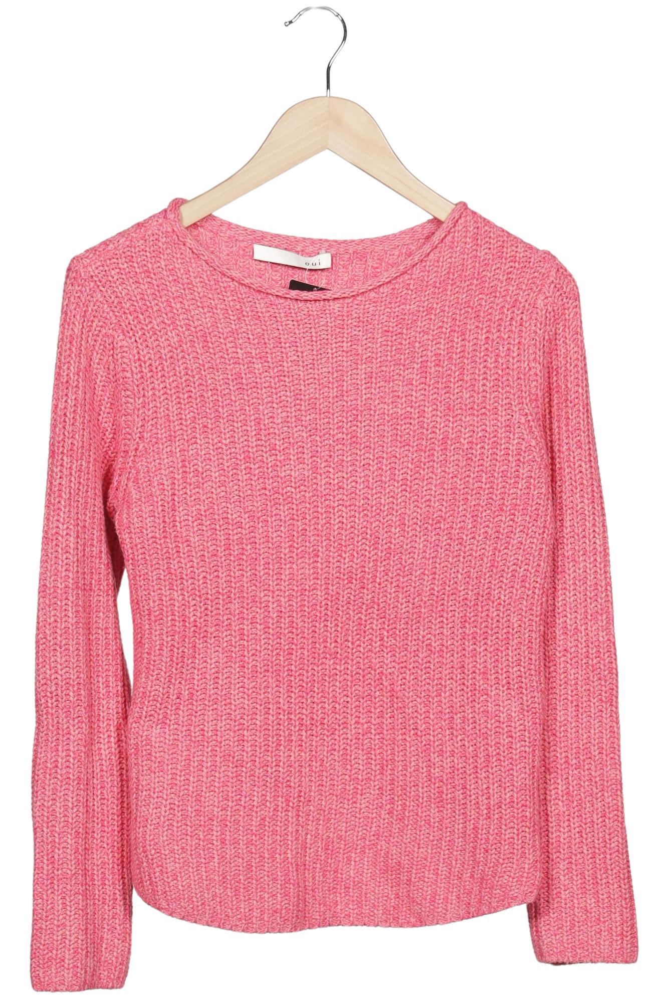 

Oui Damen Pullover, pink, Gr. 36