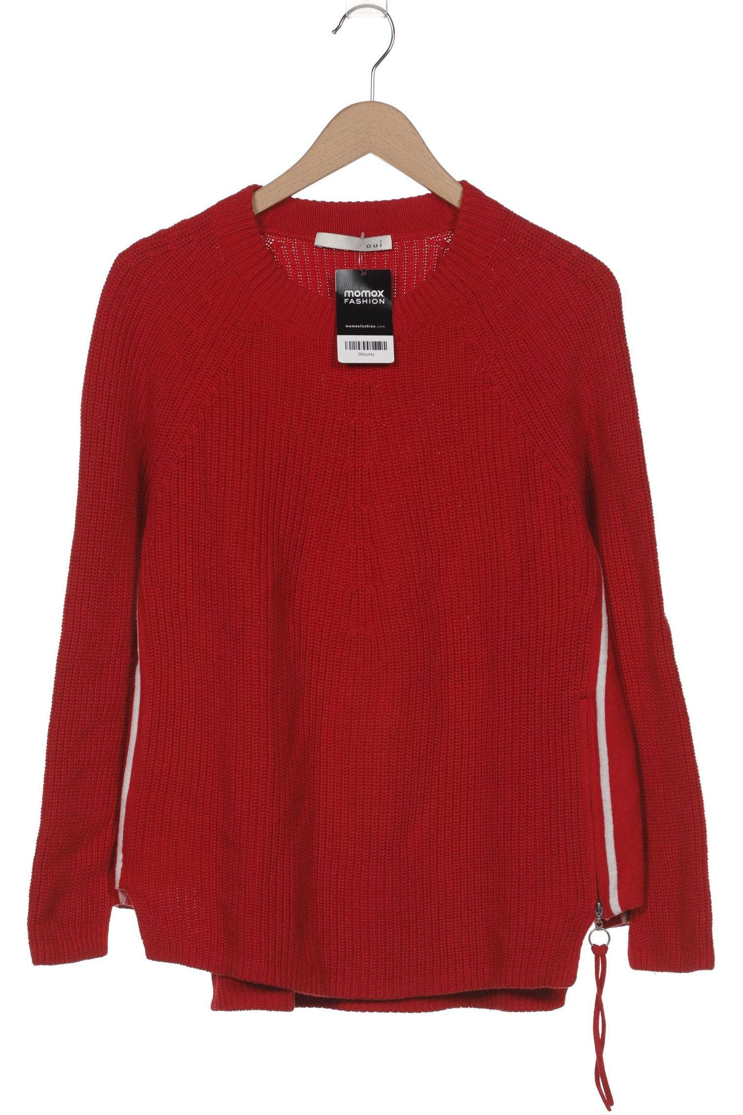 

Oui Damen Pullover, rot, Gr. 42