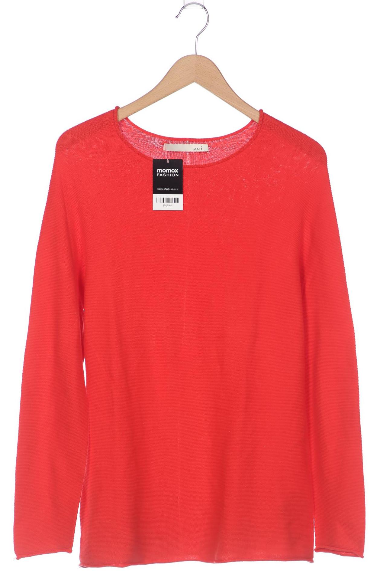 

Oui Damen Pullover, rot, Gr. 40