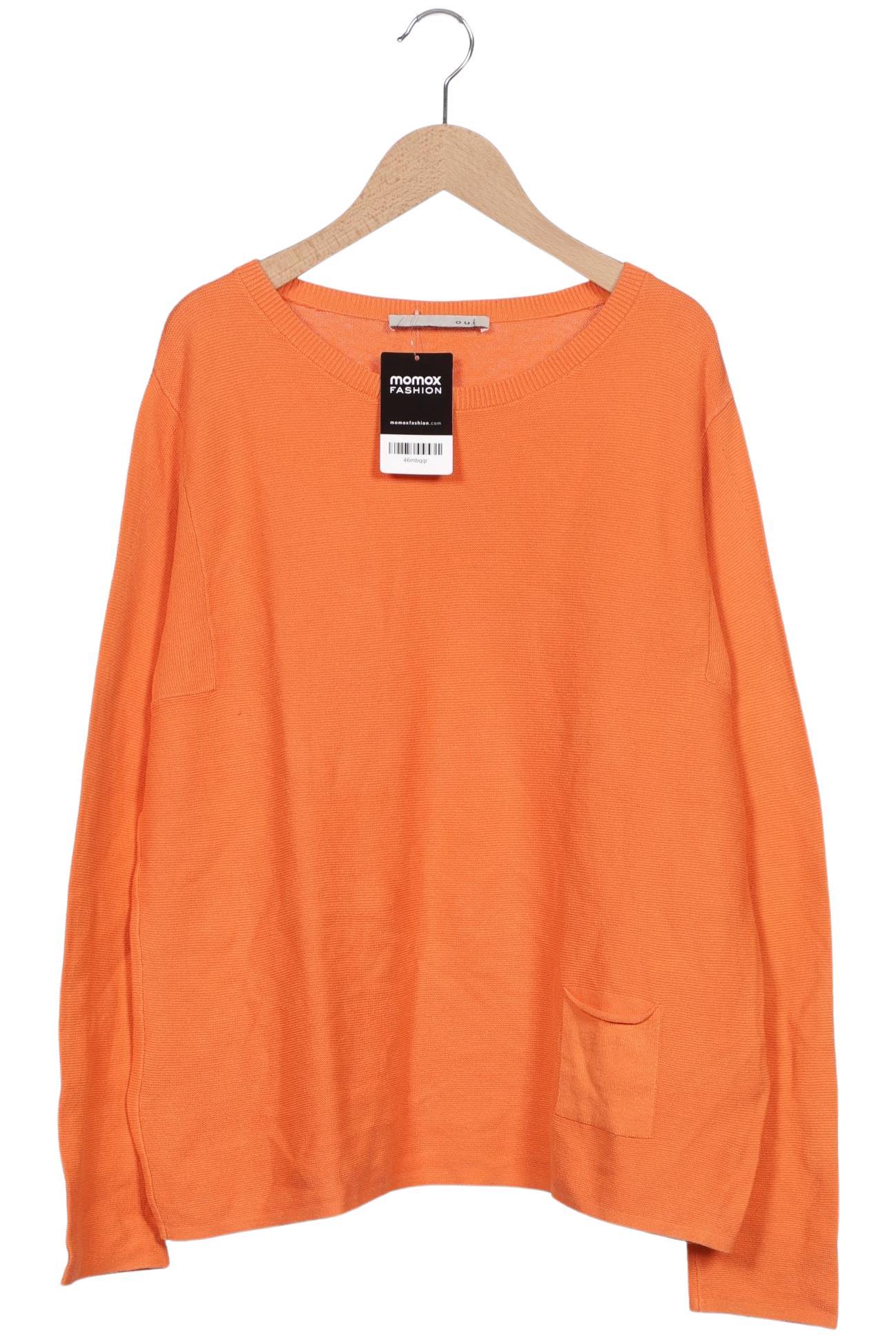 

Oui Damen Pullover, orange, Gr. 40