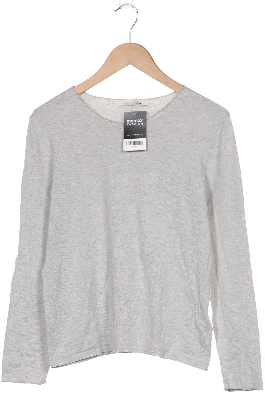 

Oui Damen Pullover, grau, Gr. 38